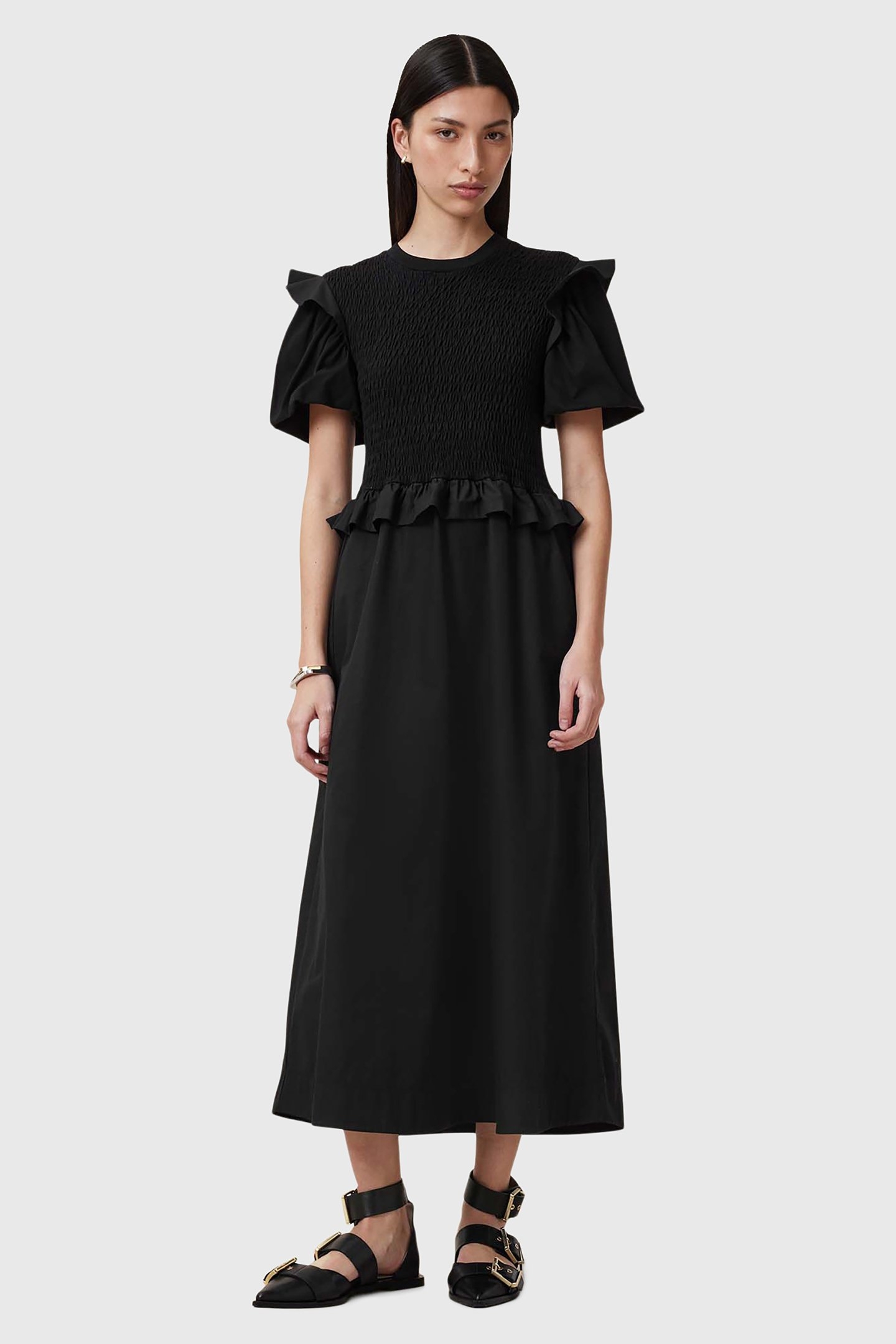 ODE DRESS BLACK 1