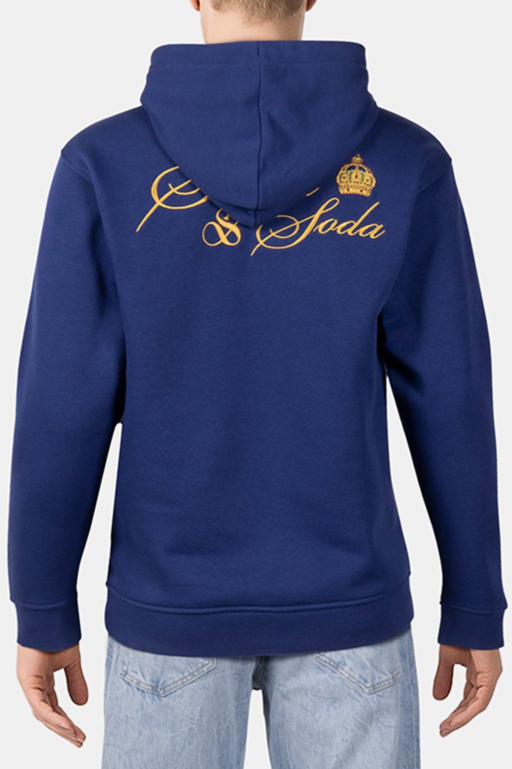 RELAXED FIT GRAPHIC FLEECE HOODIE EVENING SKIES 2