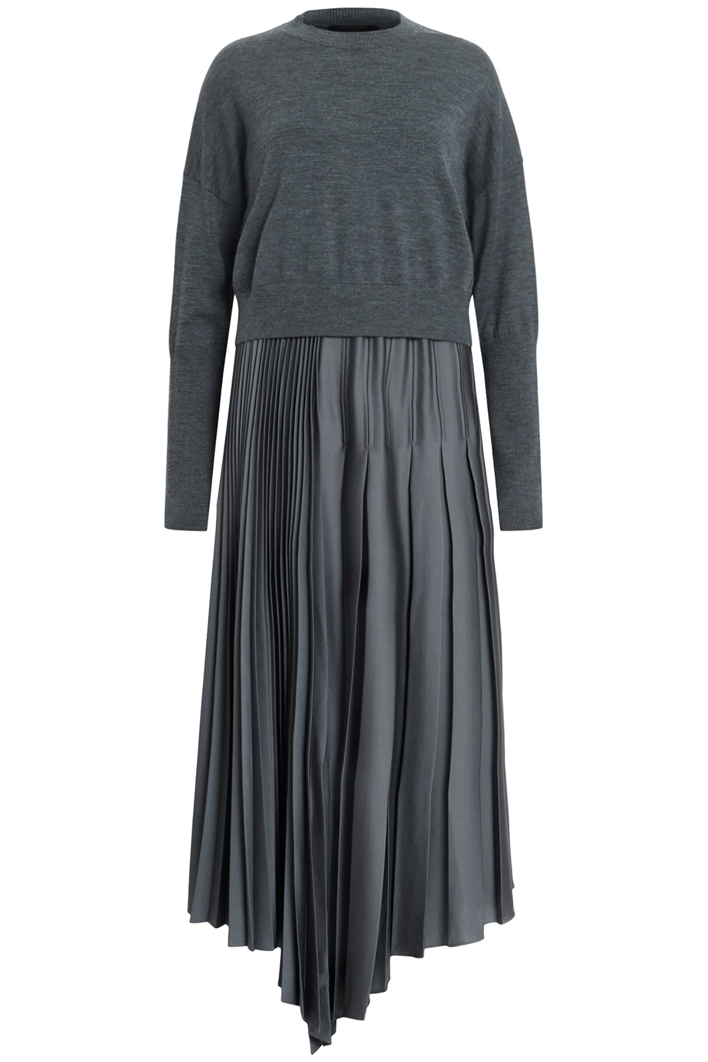 ADRIANA DRESS TURBULENCE GREY 3