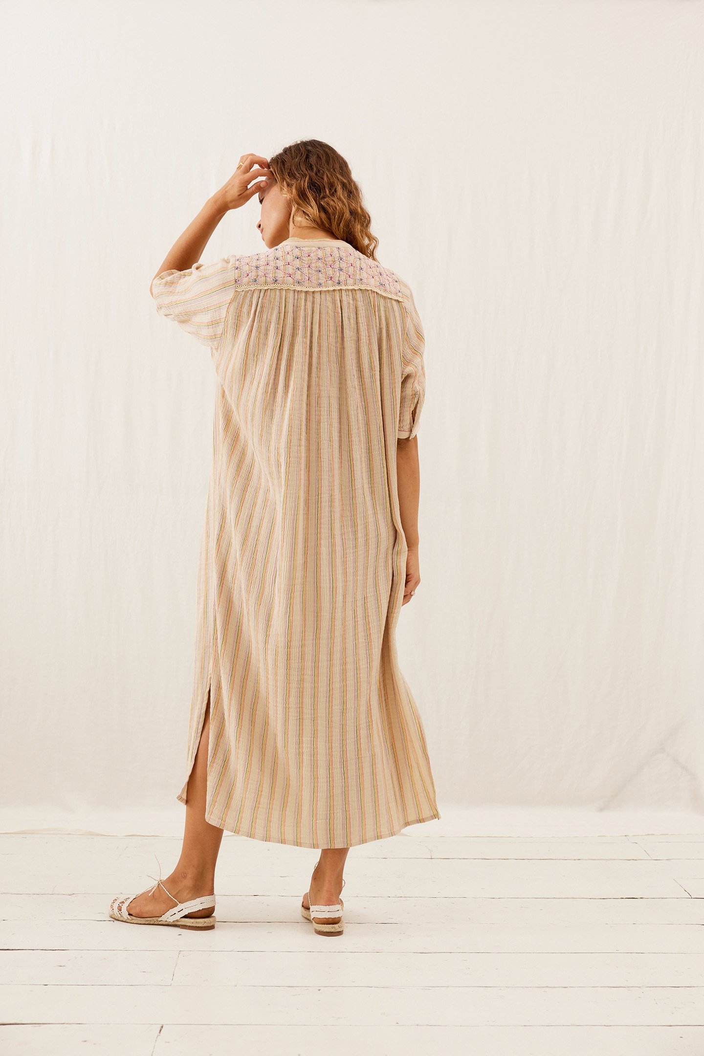 DRESS DEEPALINA MULTICO RAINBOW LINE 2