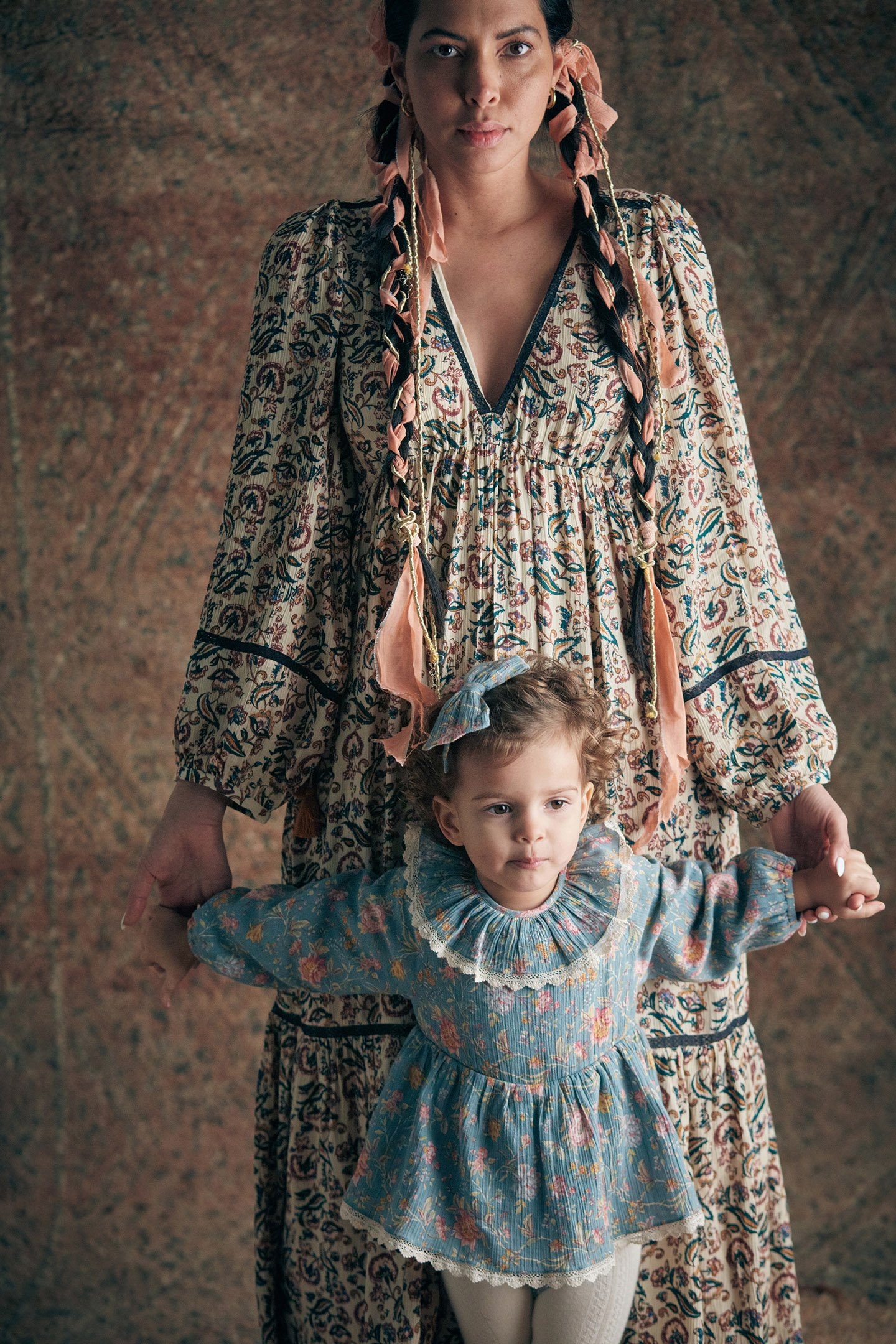 ROMPERS INDIA BLUE ROSA DAMASCENA 4