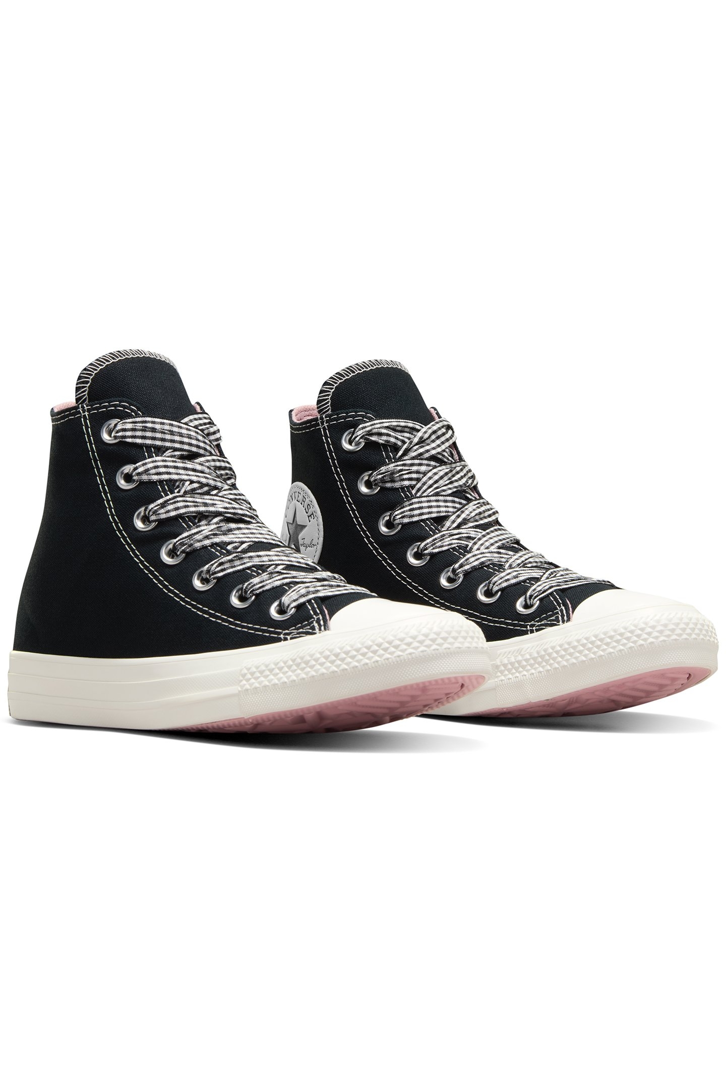 CHUCK TAYLOR ALL STAR GINGHAM BLACK/HORIZON PINK/WHITE 2