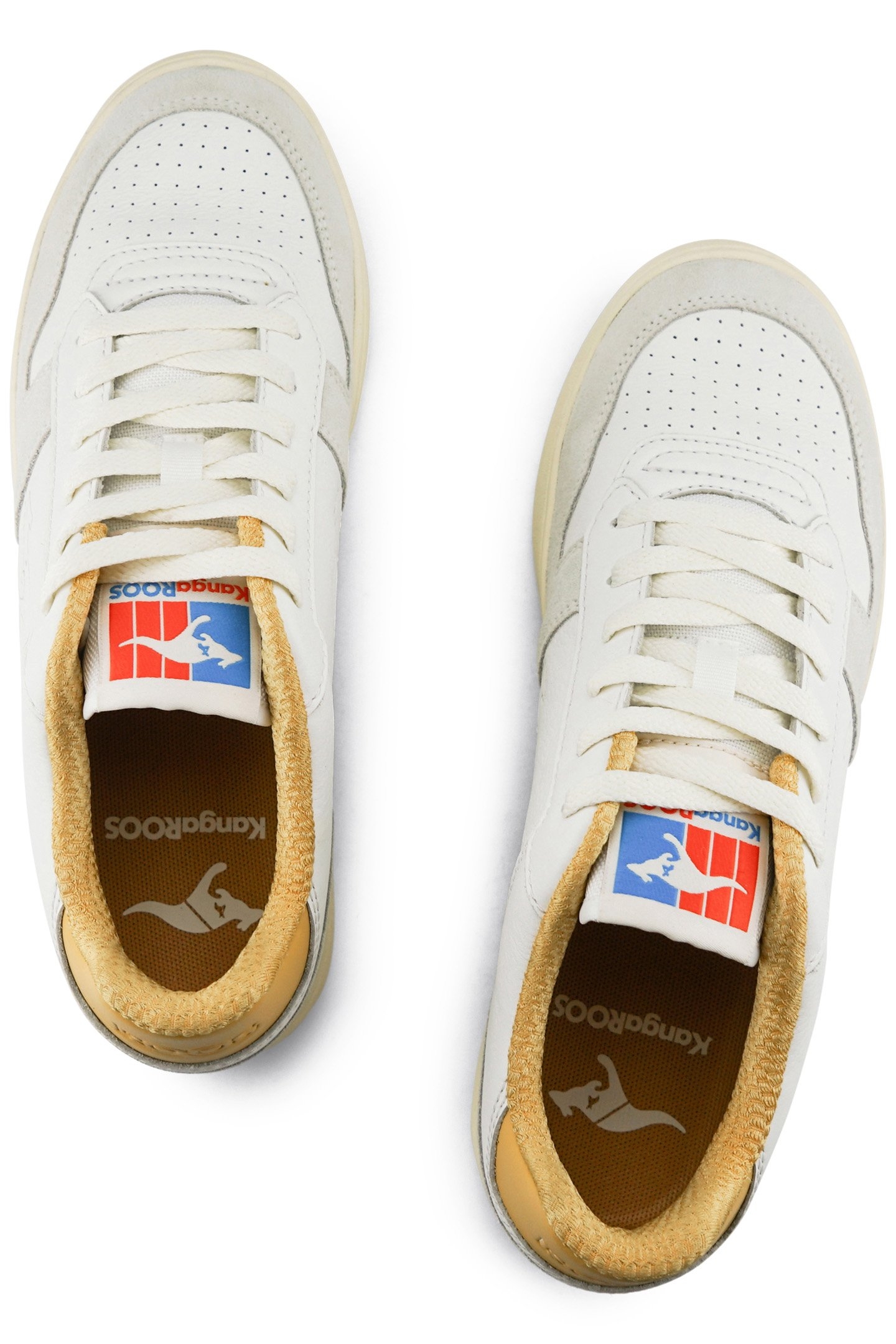 UNISEX GAME LO II WHITE/MUSTARD 2