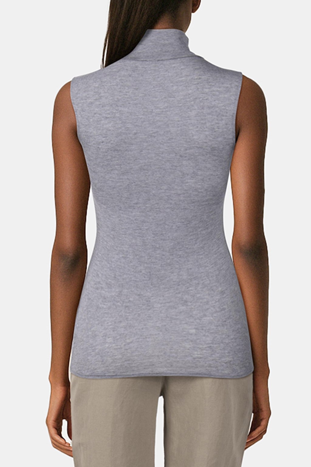 RIPPLE TOP GREY MELANGE 2