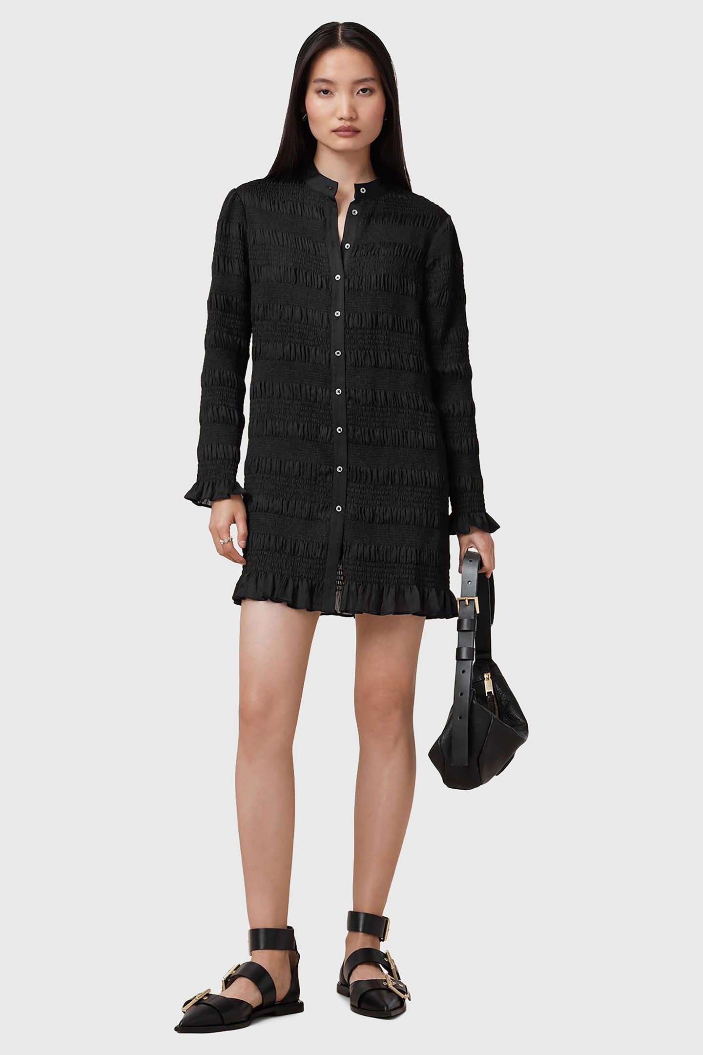 MEG MINI DRESS BLACK 5