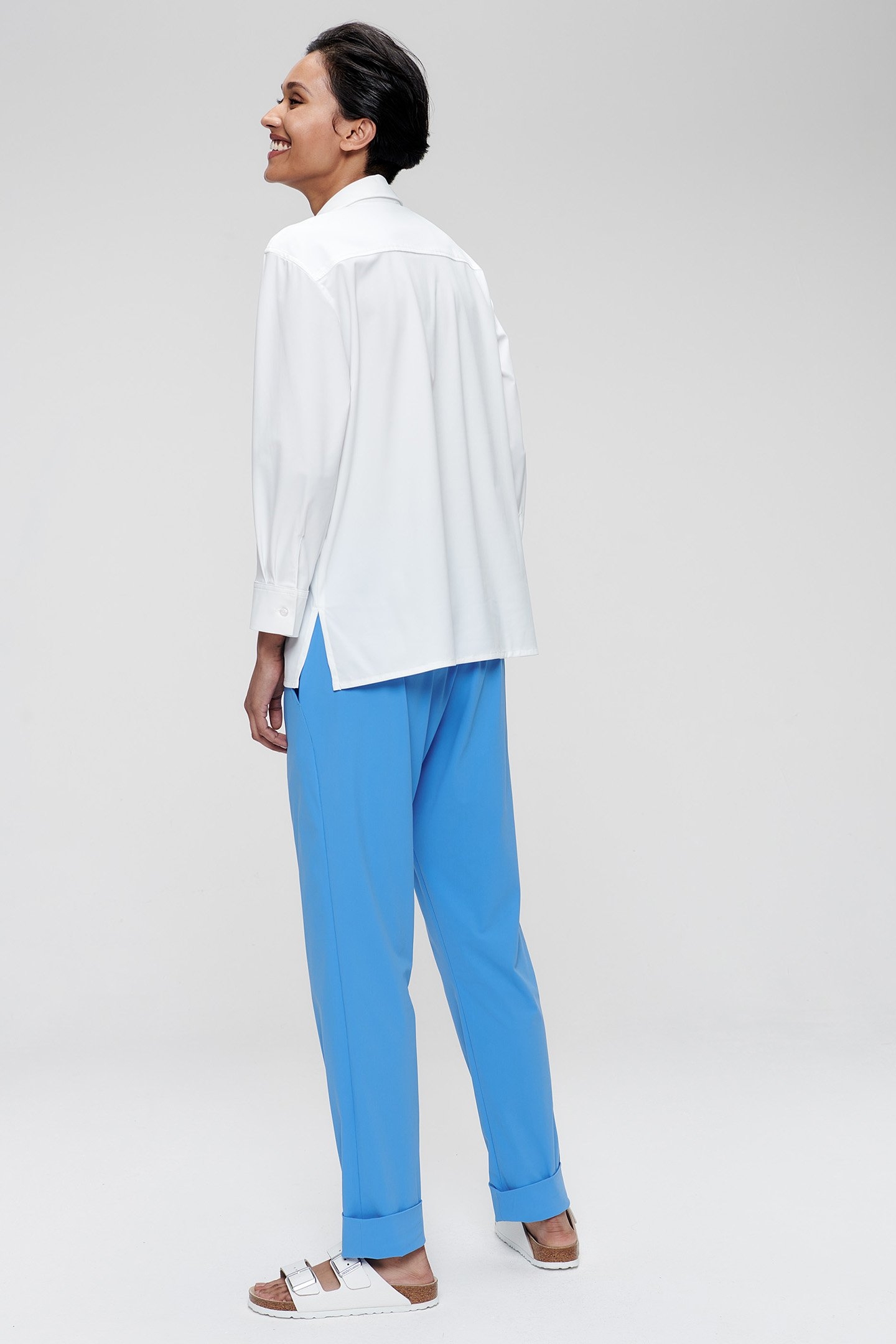 TRACK PANTS SKY BLUE 3