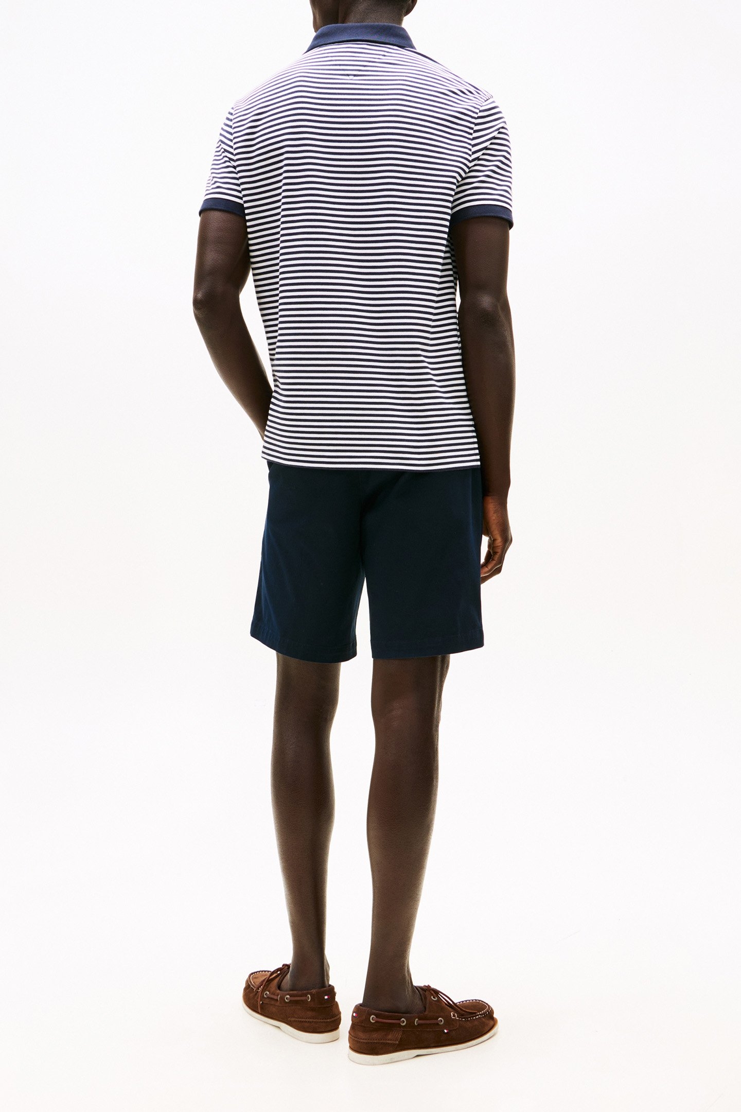 1985 REGULAR FIT POLO DESERT SKY AND WHITE 3