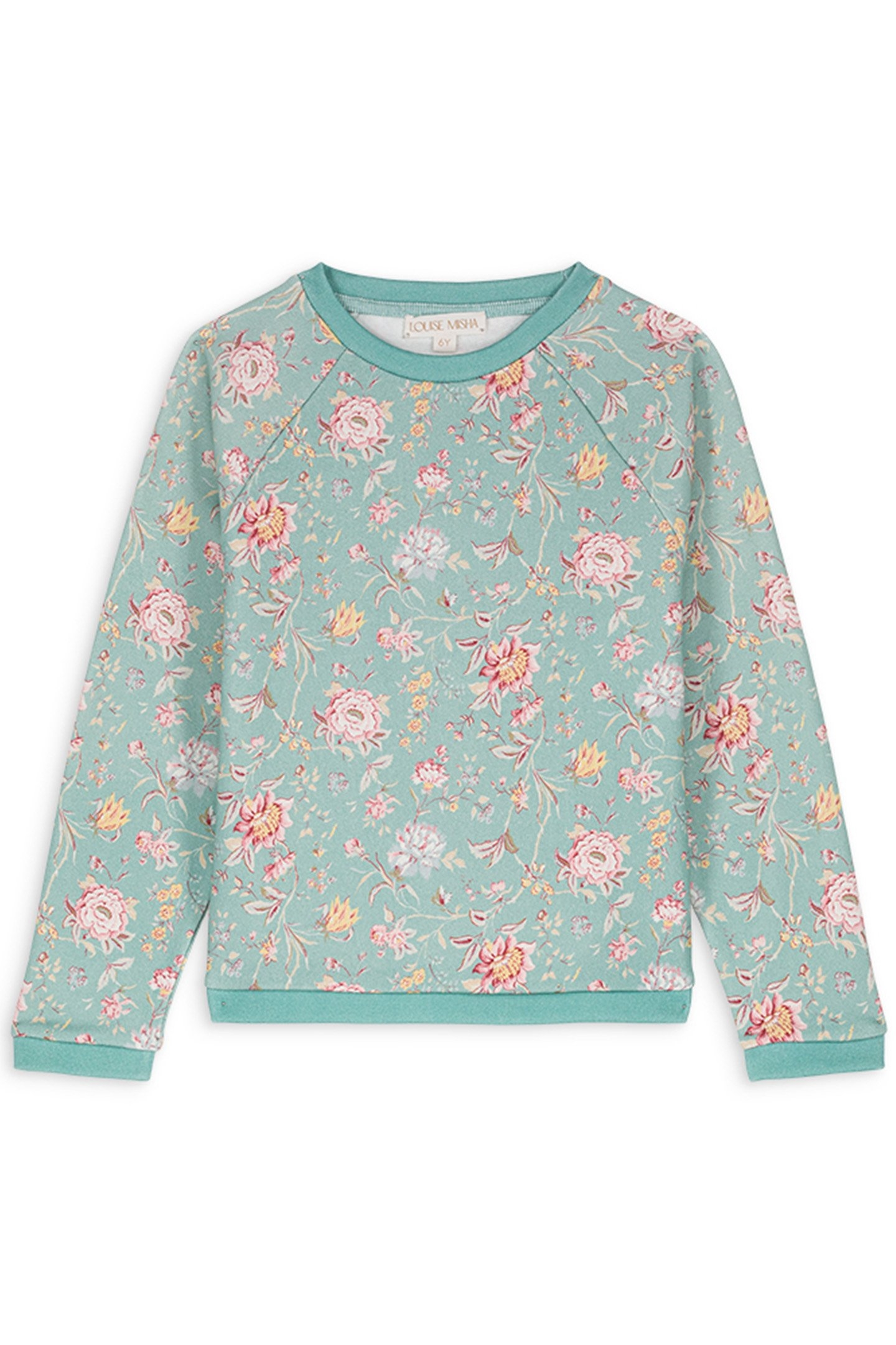 SWEATSHIRT KYRA BLUE ROSA DAMASCENA 1