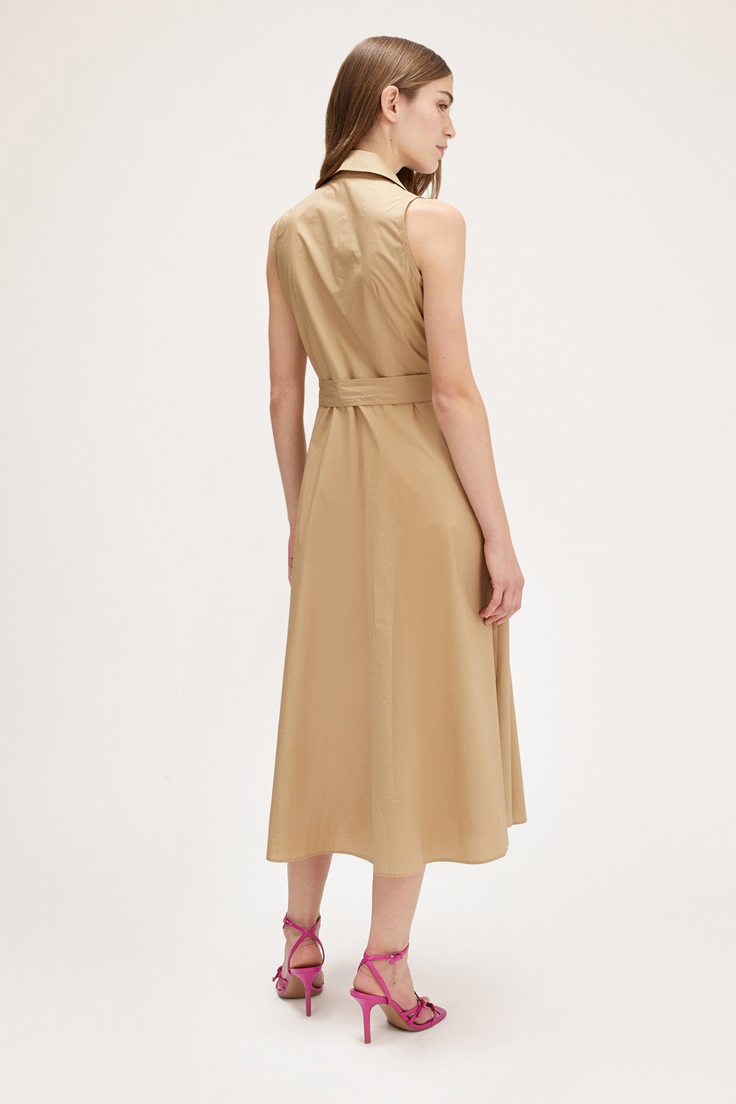 POPLIN CHEMISIER DRESS NATURAL 2