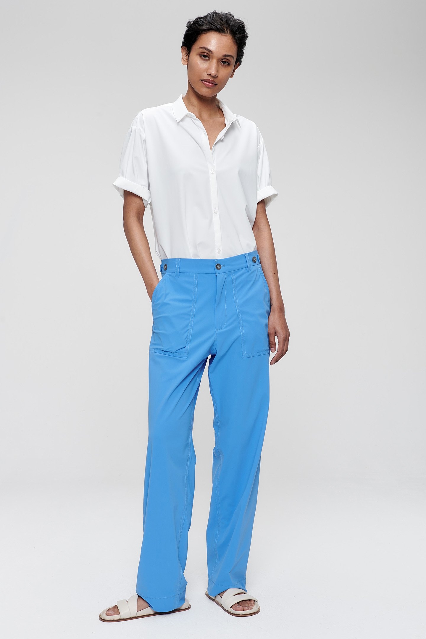WORKER PANTS SKY BLUE 2