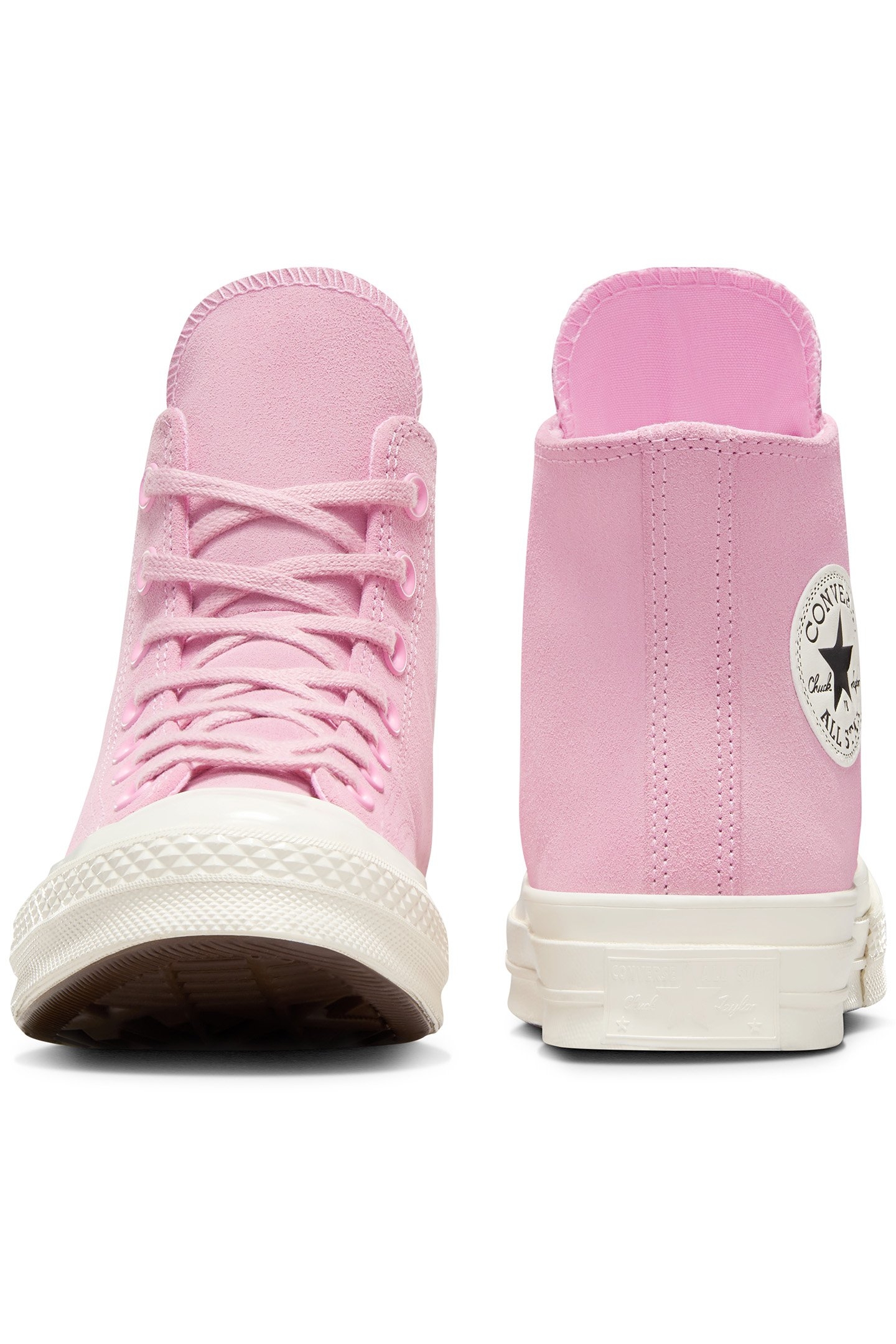 CHUCK 70 COLORFUL SUEDE TONGUE TIED/EGRET/LOTUS PINK 4