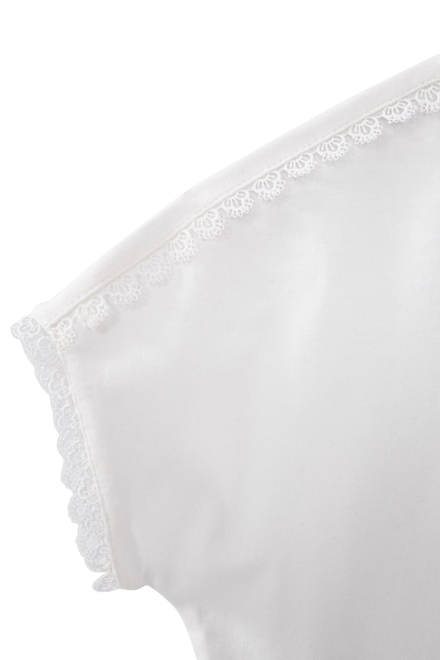 GIRLS' OFF-WHITE T-SHIRT WITH FLOWERS-ICE CREAM CONE 4