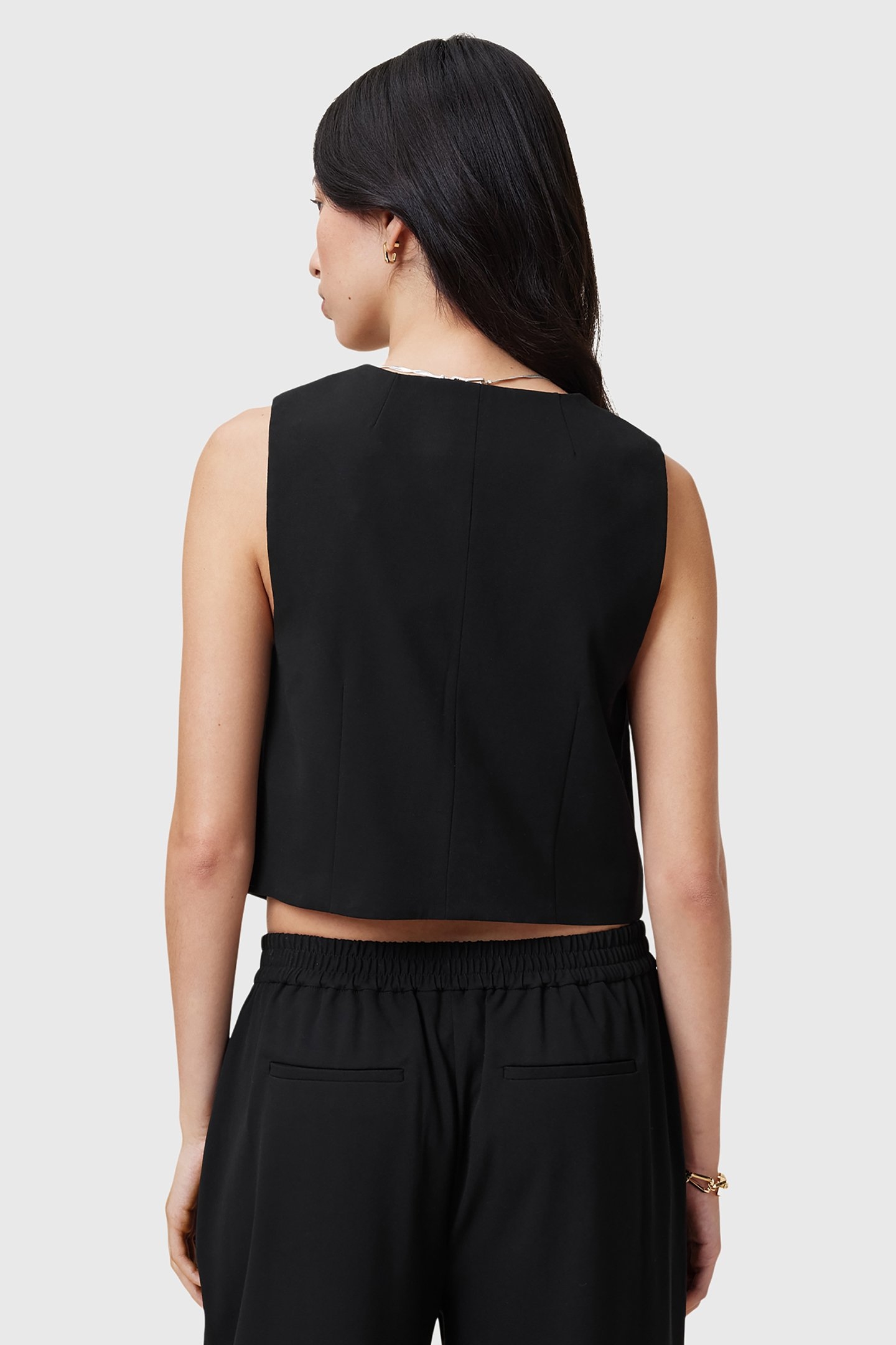 ALEIDA TRI WAISTCOAT BLACK 2