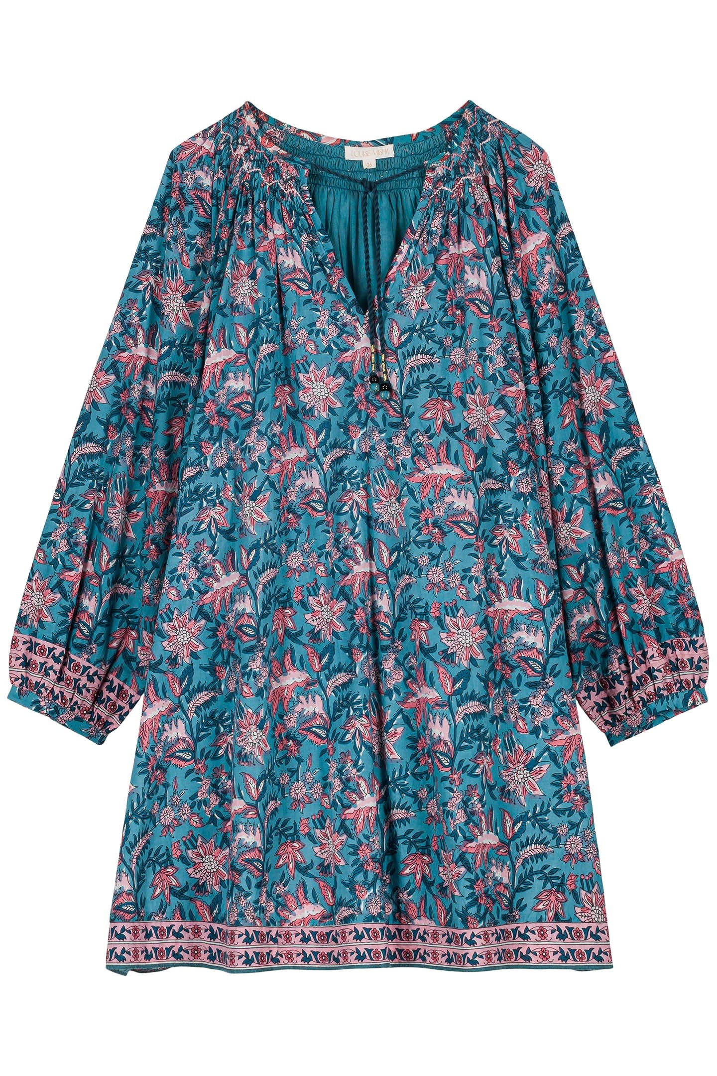 DRESS JANICE TEAL GARDEN OF EDEN 3