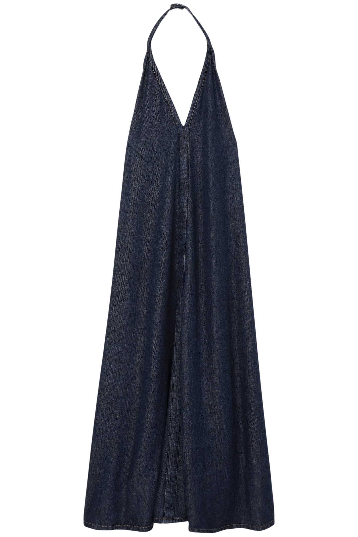 RACHEL DENIM MAXI DRESS INDIGO 3