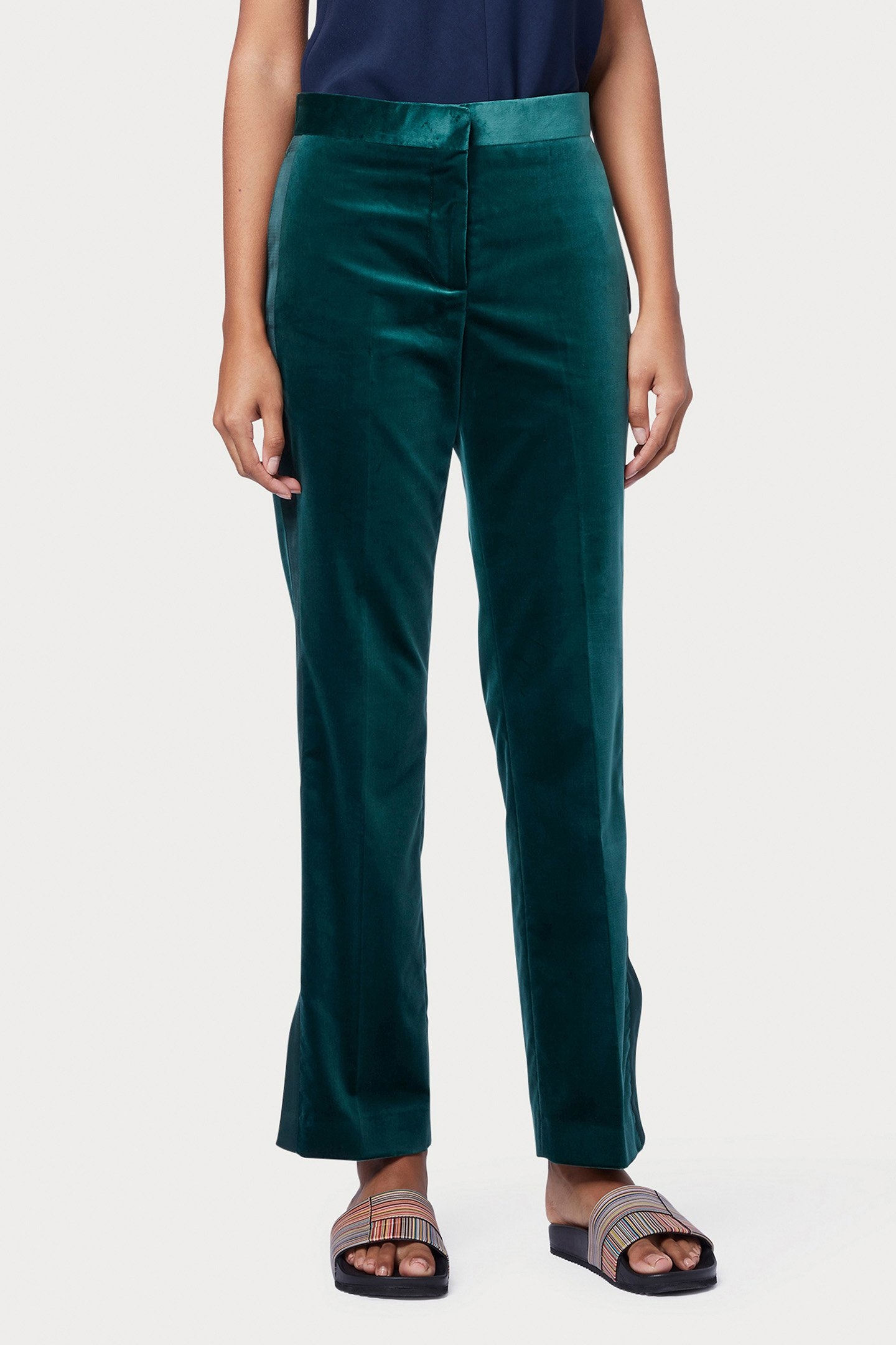 TROUSERS BOTTLE GREEN 1