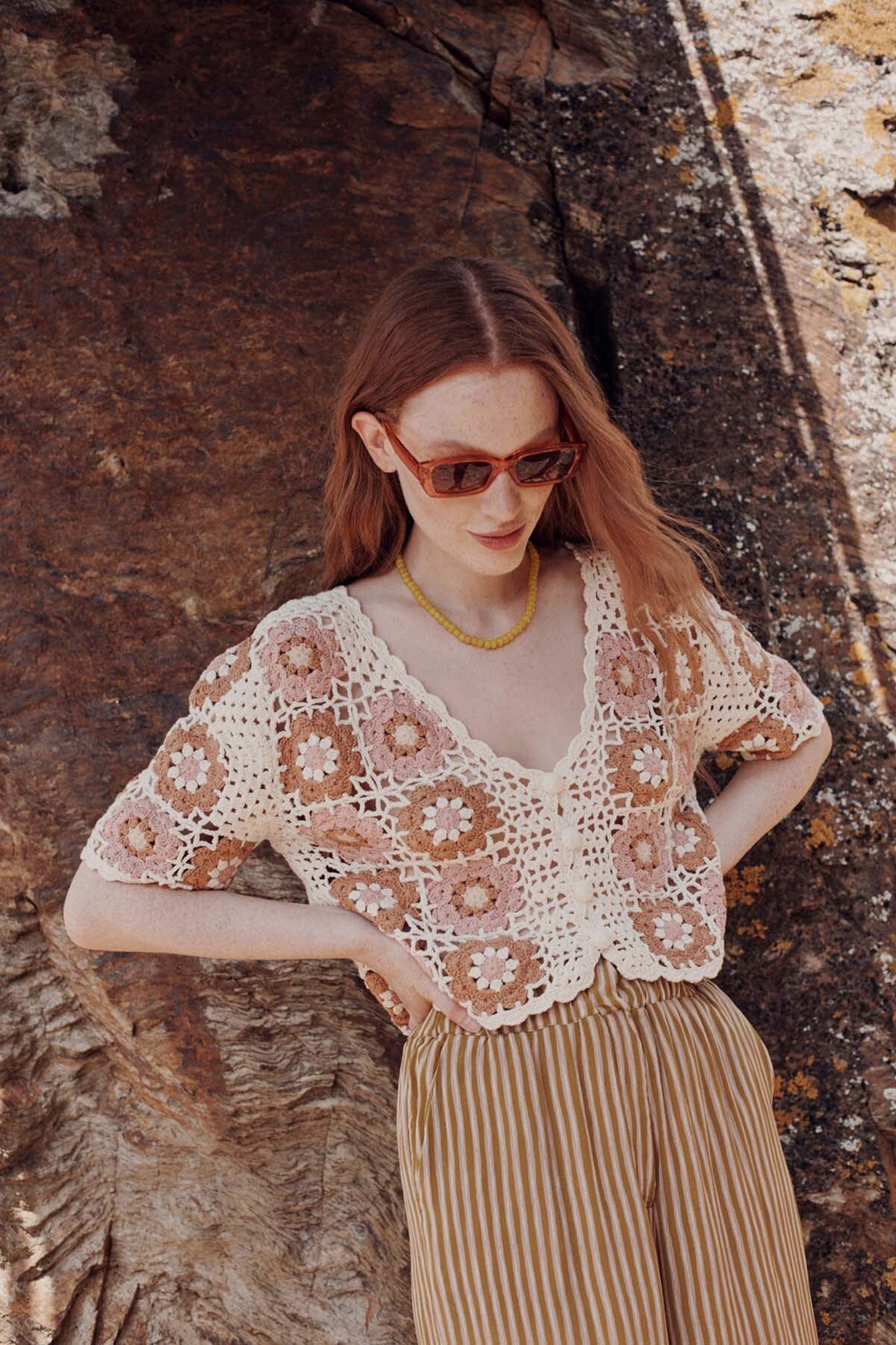 PANTS ARLOEW BLUSH STRIPES 3