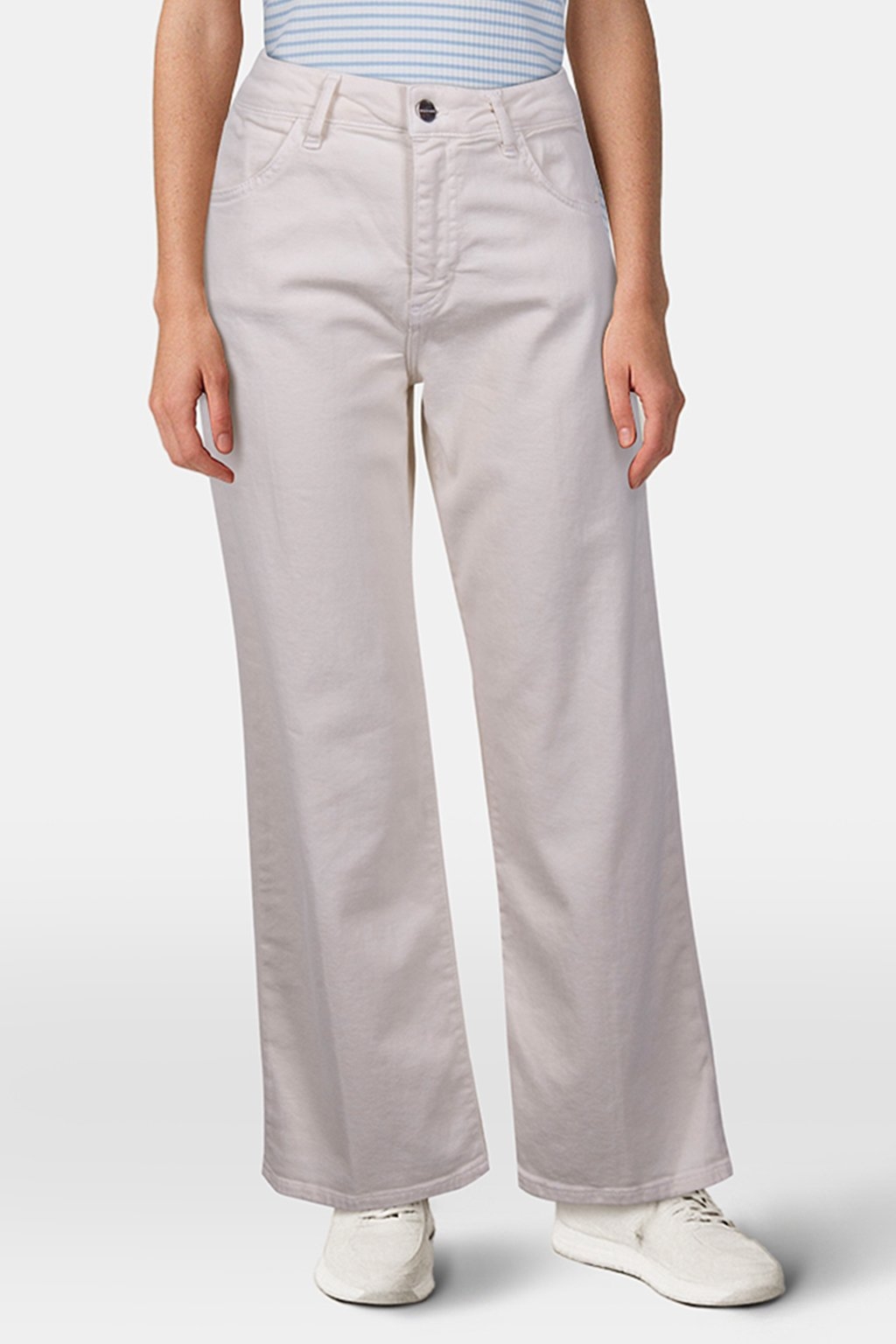 CULOTTE WHITE DENIM ORGANIC WHITE 1