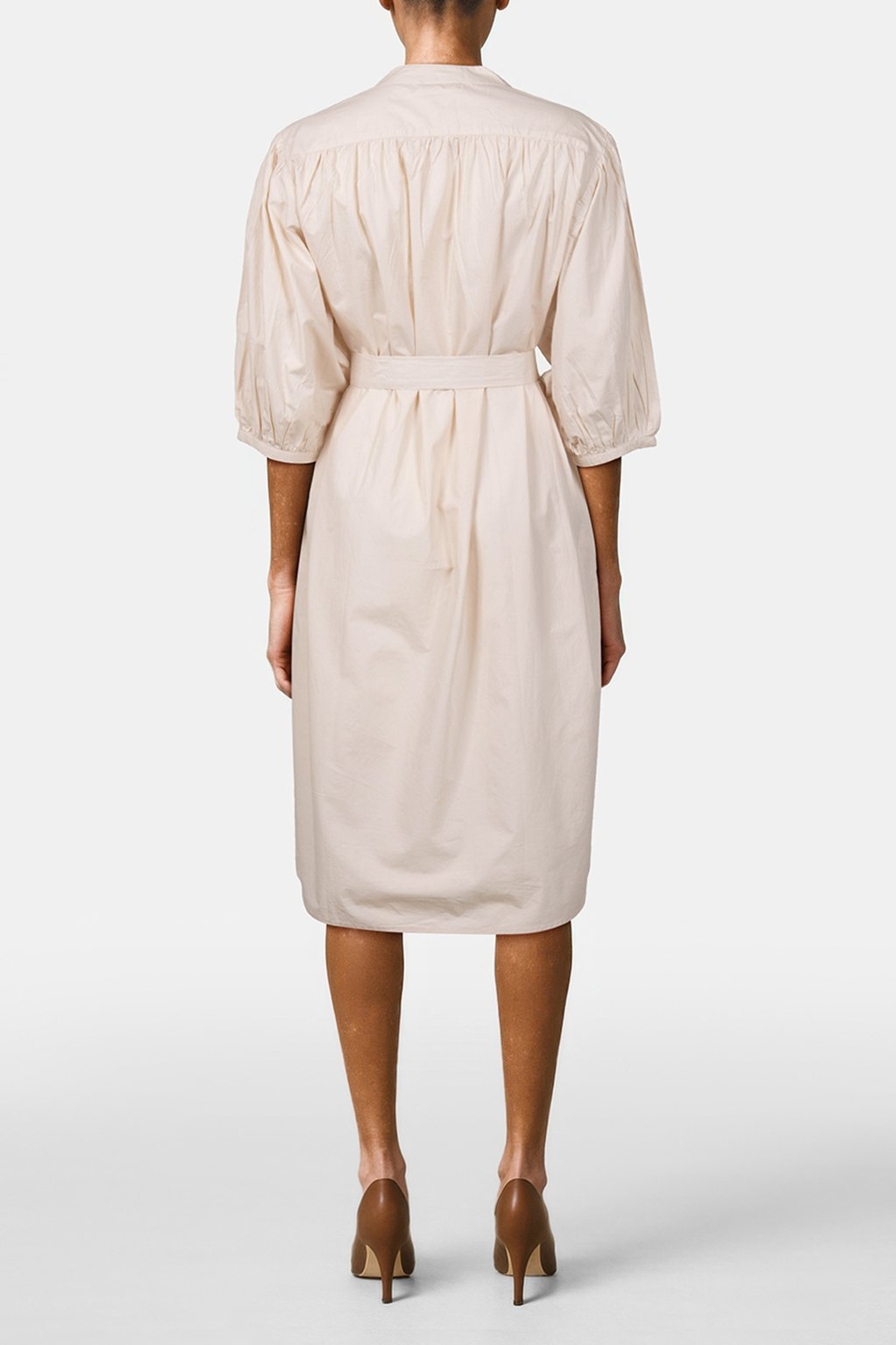 CAMELLIA DRESS OATMEAL 2