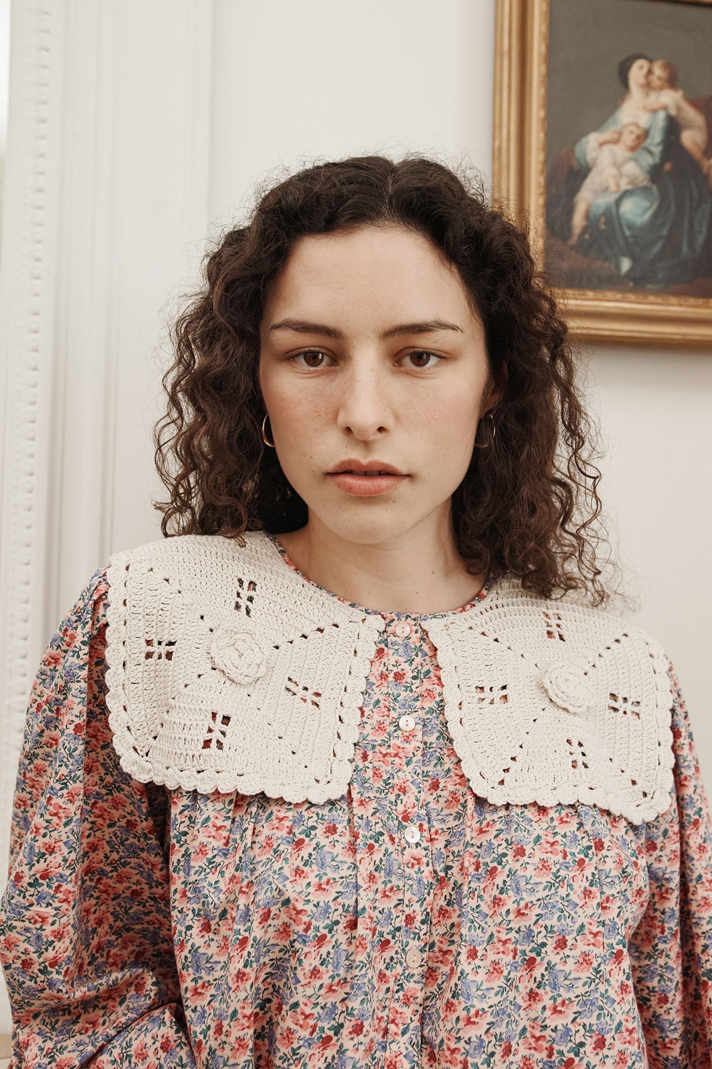 SHIRT VICKY BLUSH FLORAL WORLD 2