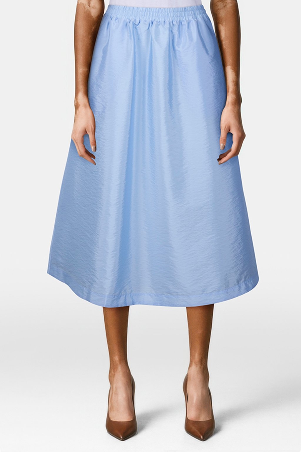 PARACHUTE SKIRT COTTON BLUE 1