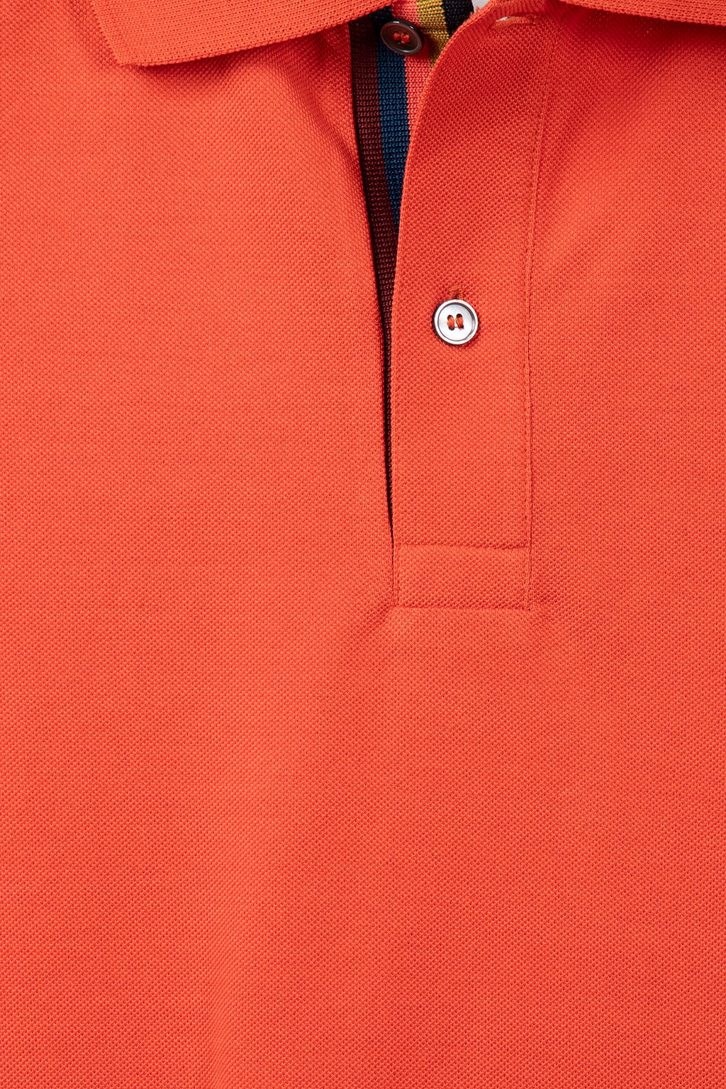 POLO SHIRT STR PLACKET ORANGE 4