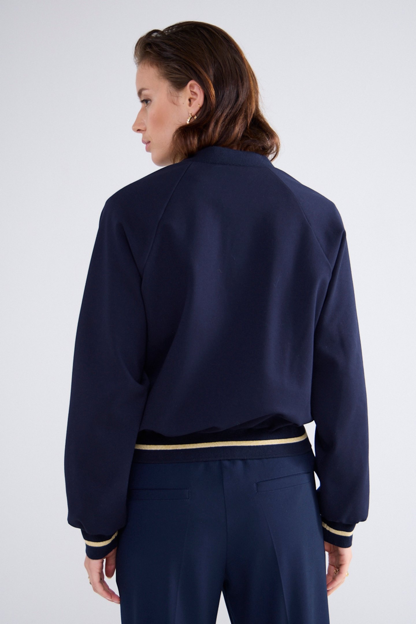 BOMBER PUNTO MILANO MIDNIGHT BLUE 2