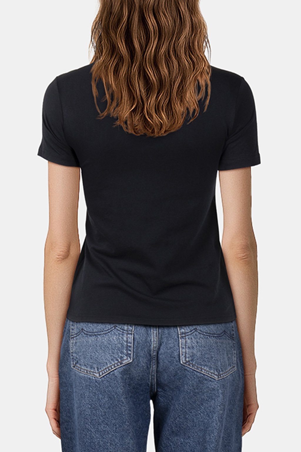 CHERRY STAR CHEVRON T-SHIRT CONVERSE BLACK 2