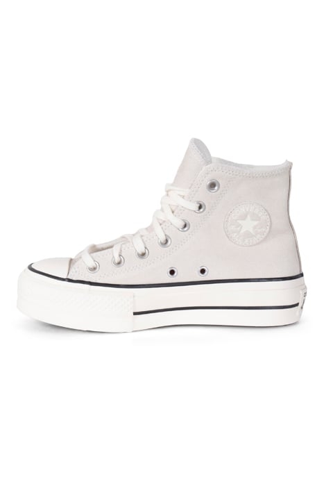 CHUCK TAYLOR ALL STAR LINED PLATFORM EGRET/BLACK/EGRET 3