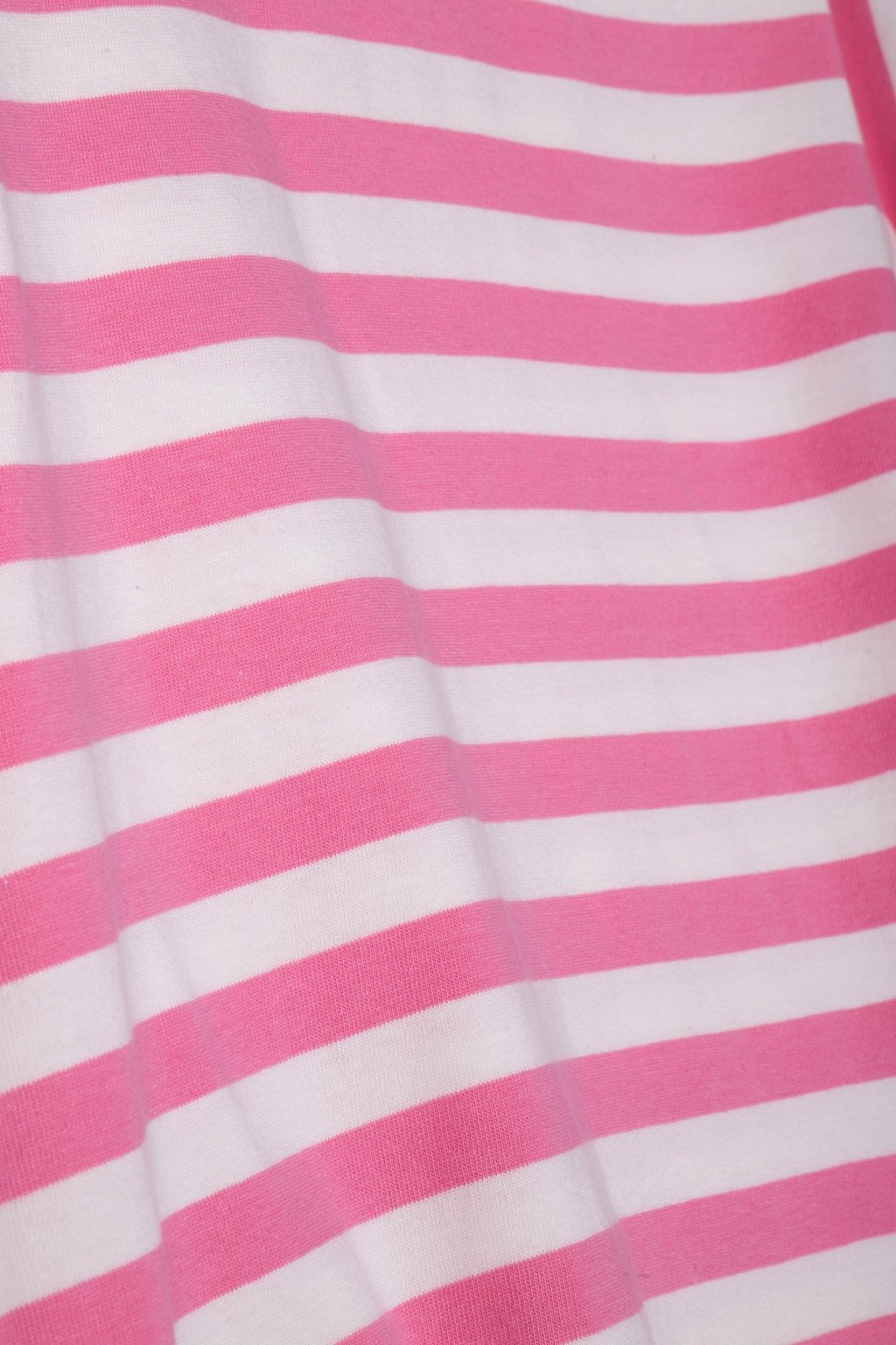 STRIPED T-SHIRT WITH RUFFLES ORGANIC SORBET PINK 4