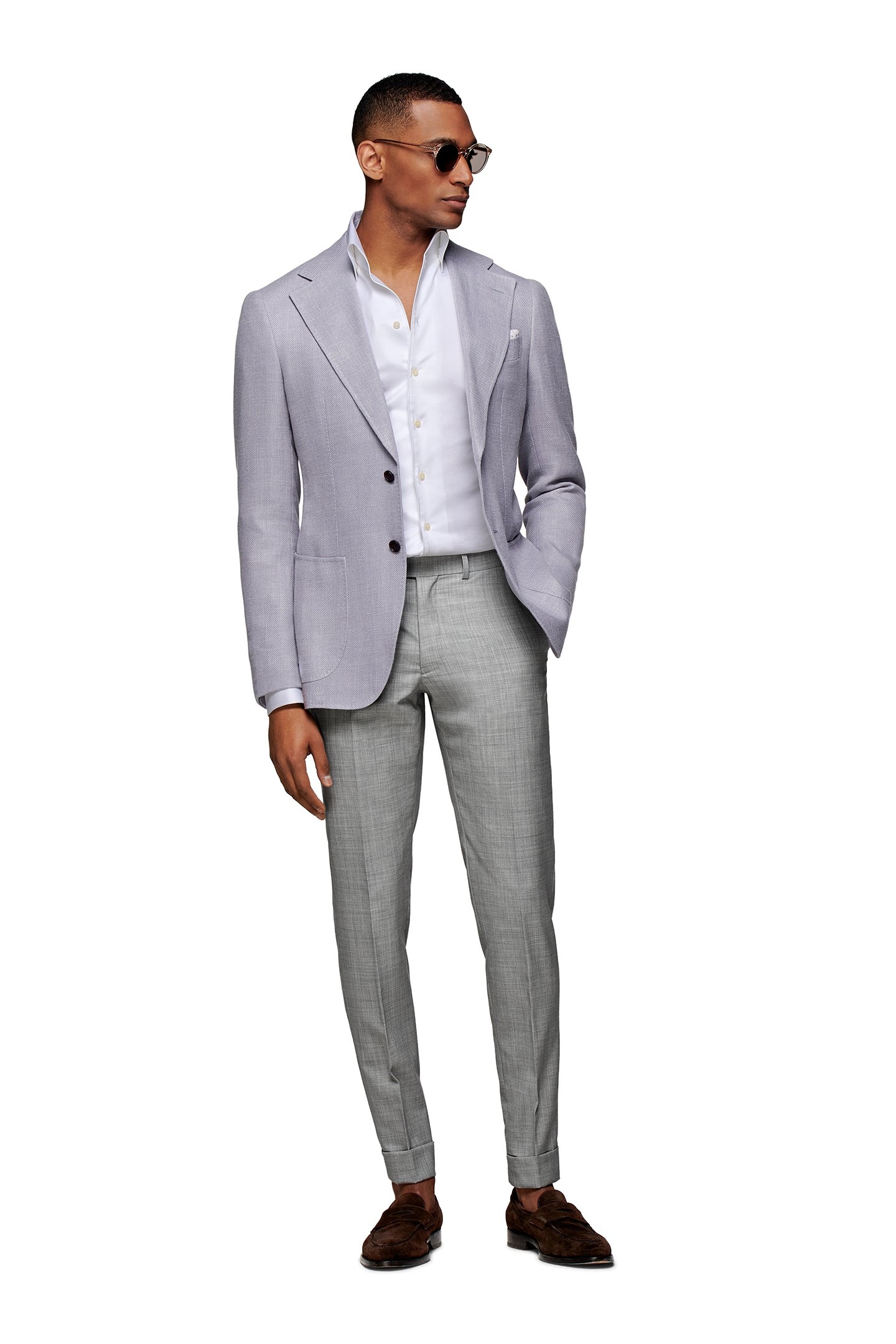 LILAC TAILORED FIT HAVANA BLAZER LILAC 4