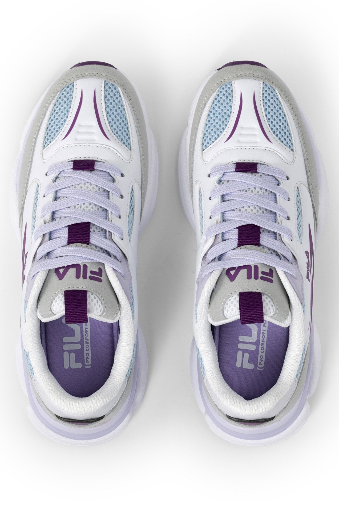 FILA RECADE WMN WHITE-THISTLE 3