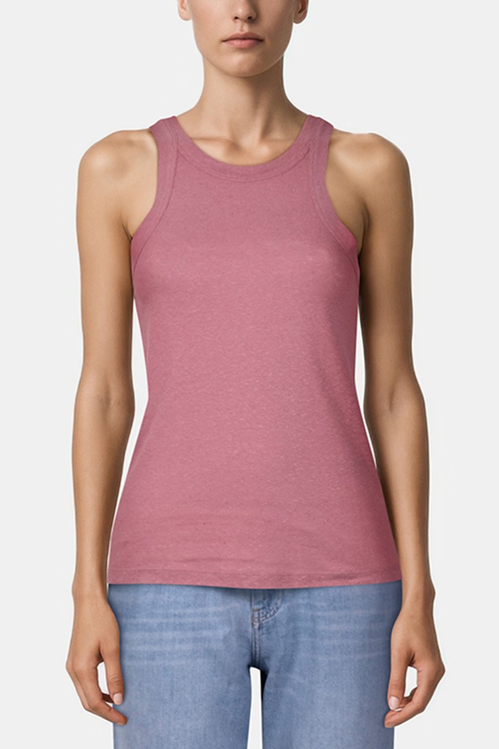 LINEN TOP WOODROSE 1