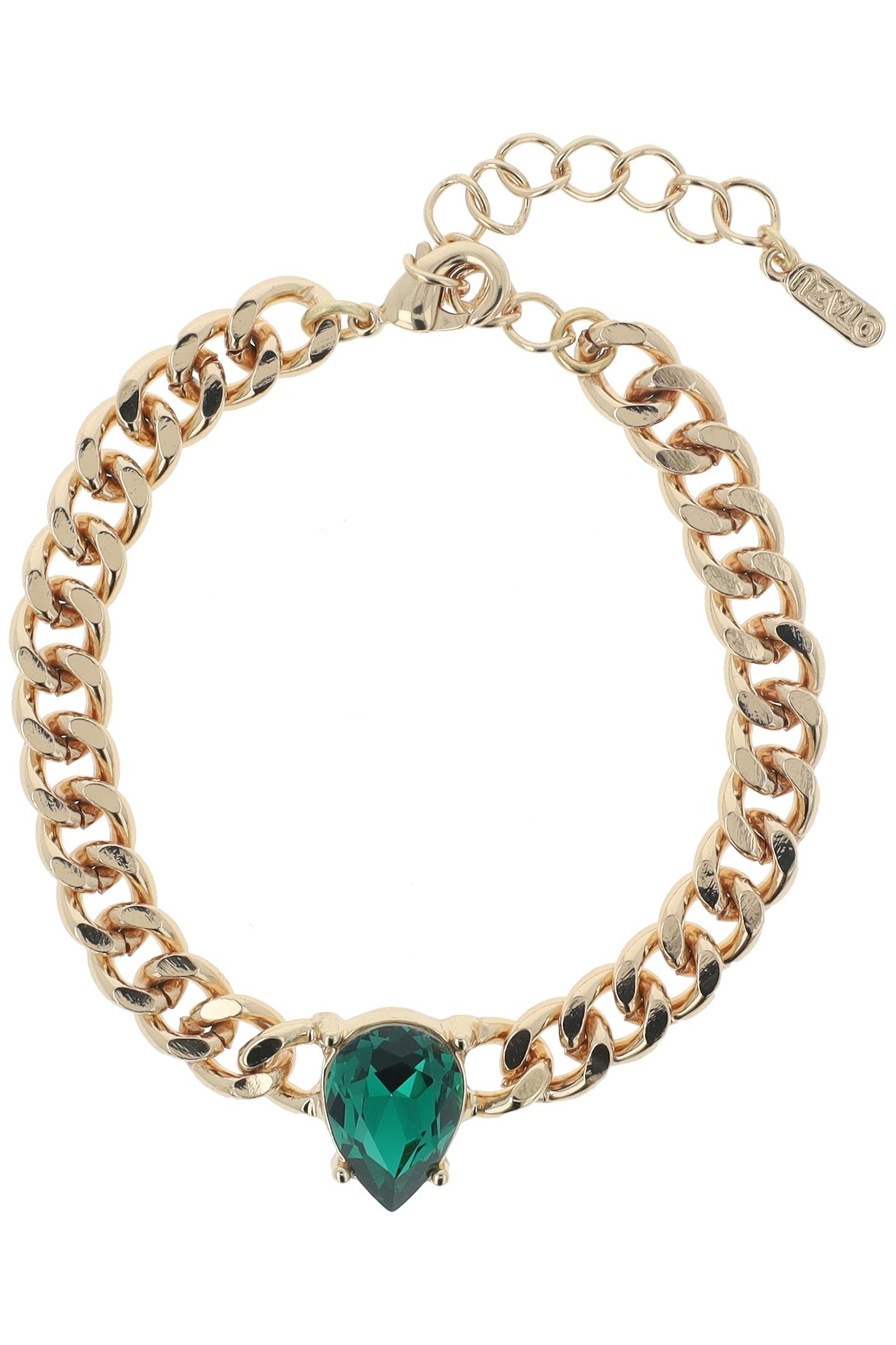 EMERALD SHACKLE BRACELET 1