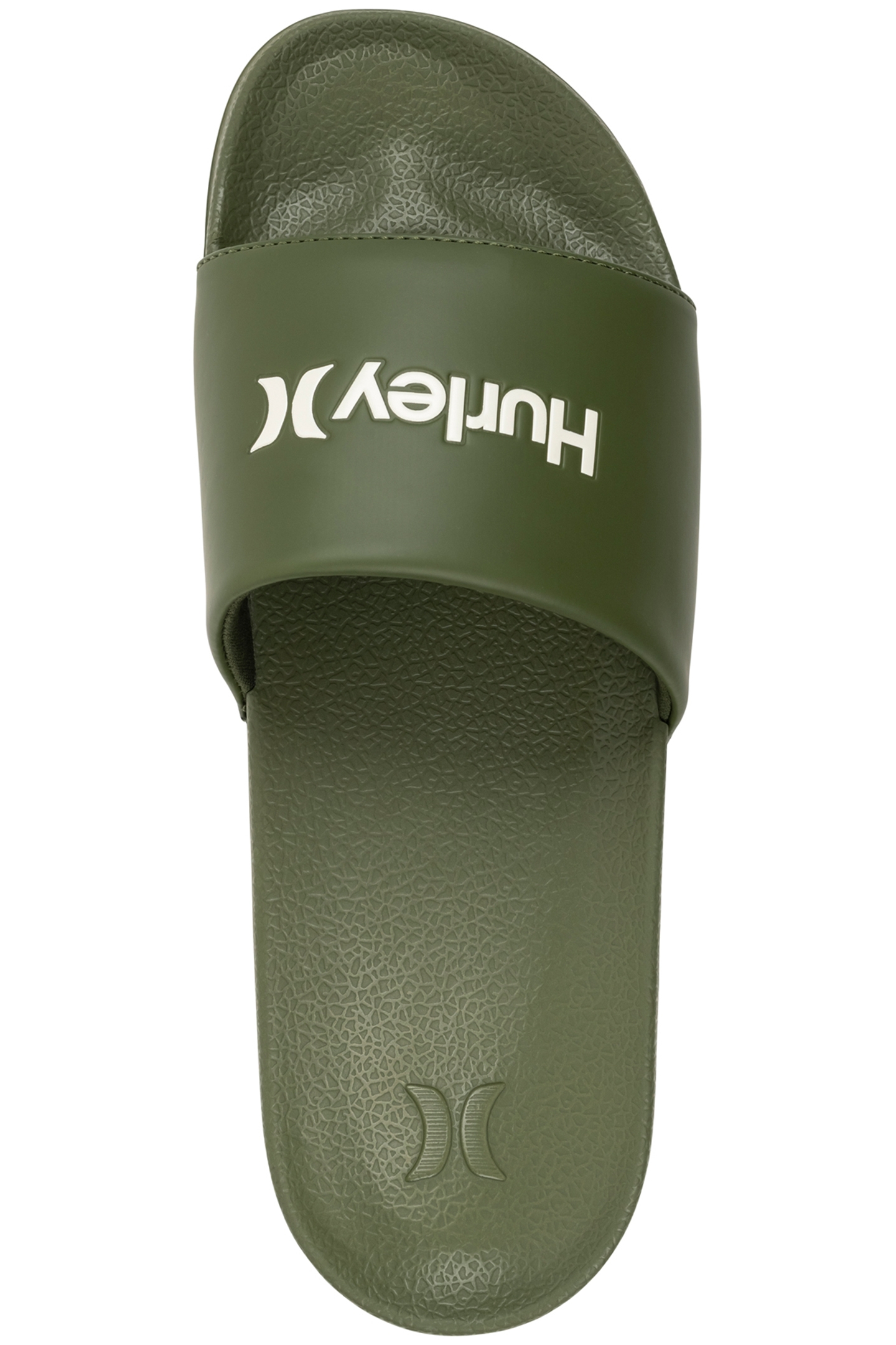 1PK MENS WORDMARK SLIDE OLIVE/KHAKI 3