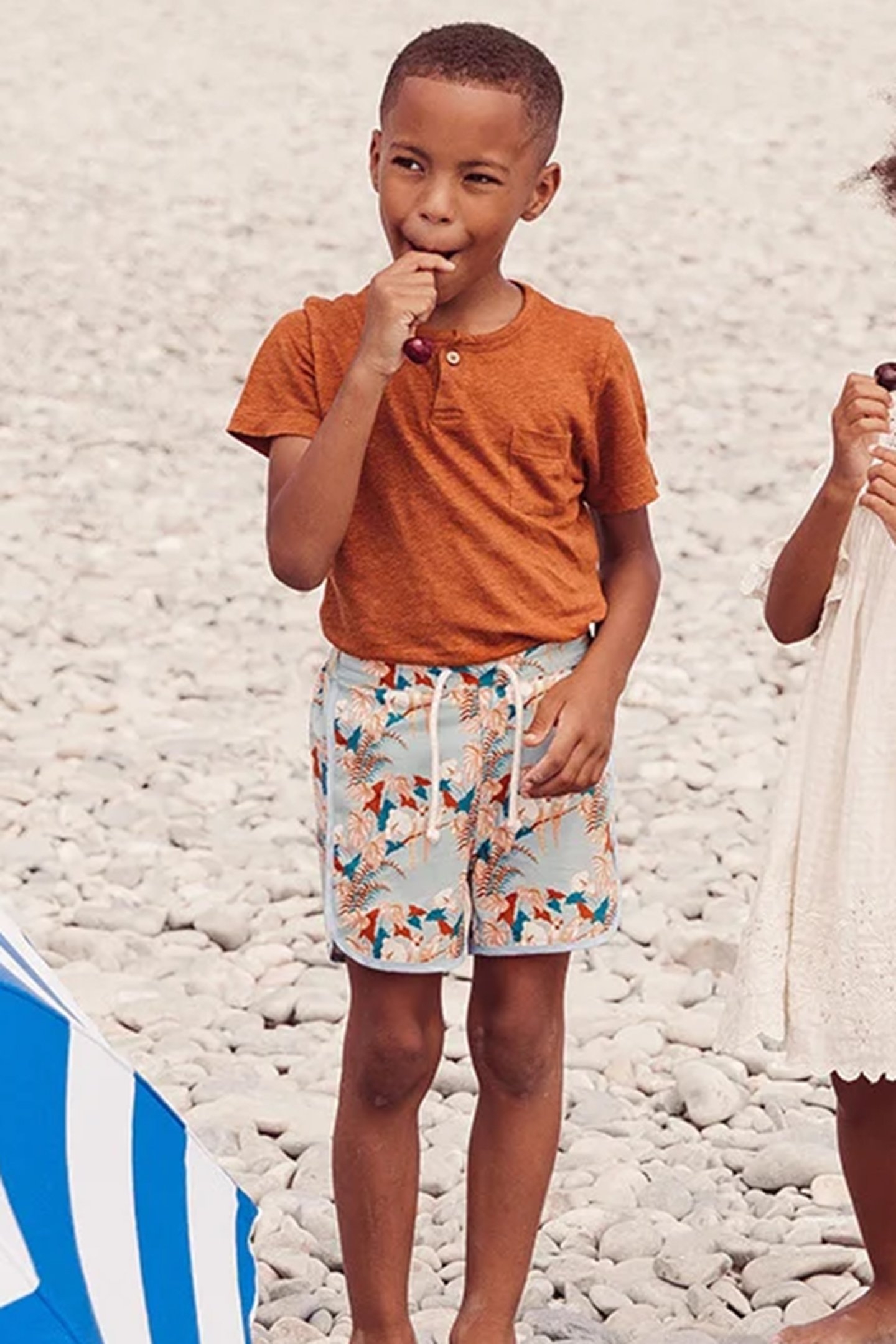 SWIM SHORTS ADERI BLUE BIRDS 1