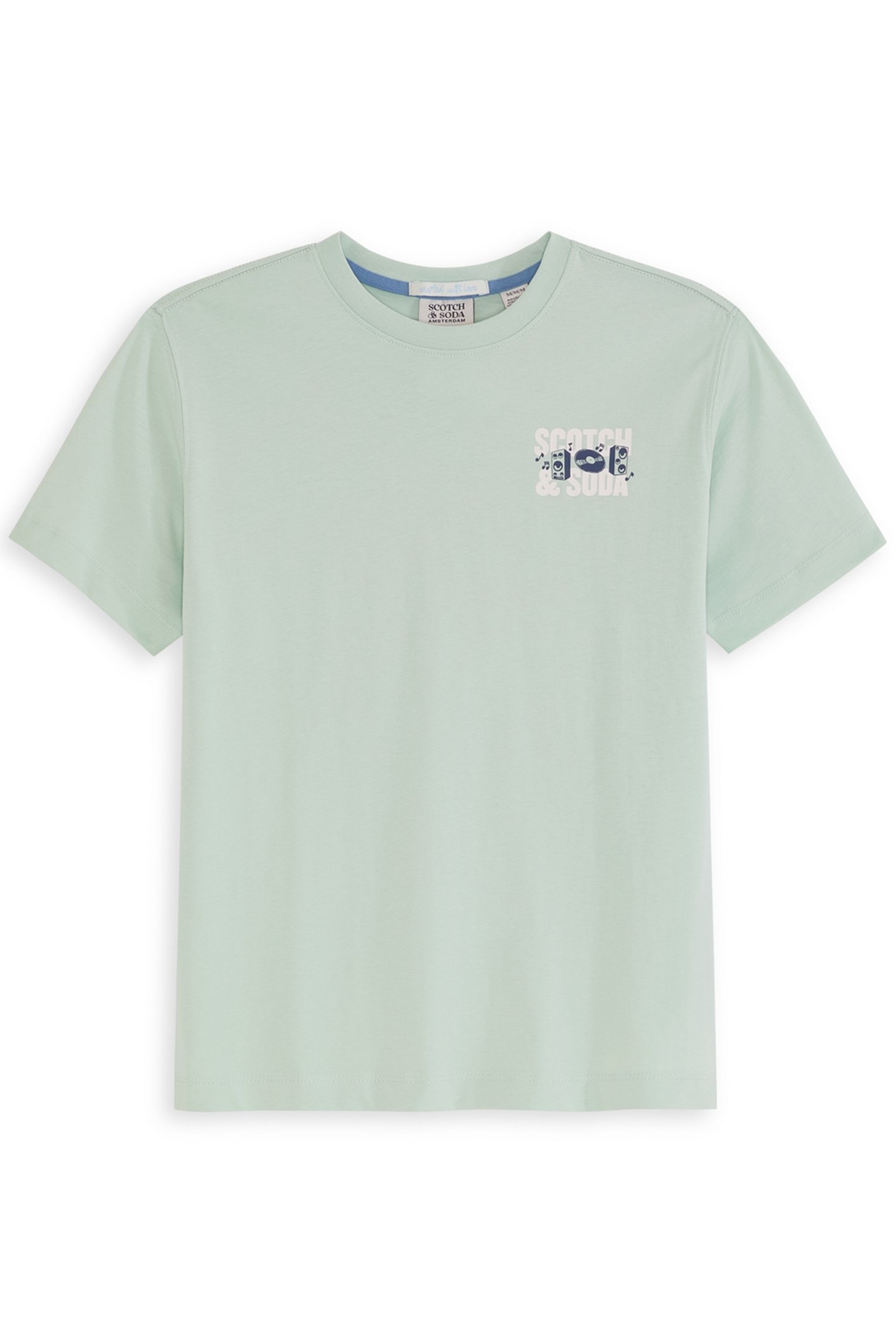 BOYS GRAPHIC T-SHIRT LIGHT PASTEL GREEN 1