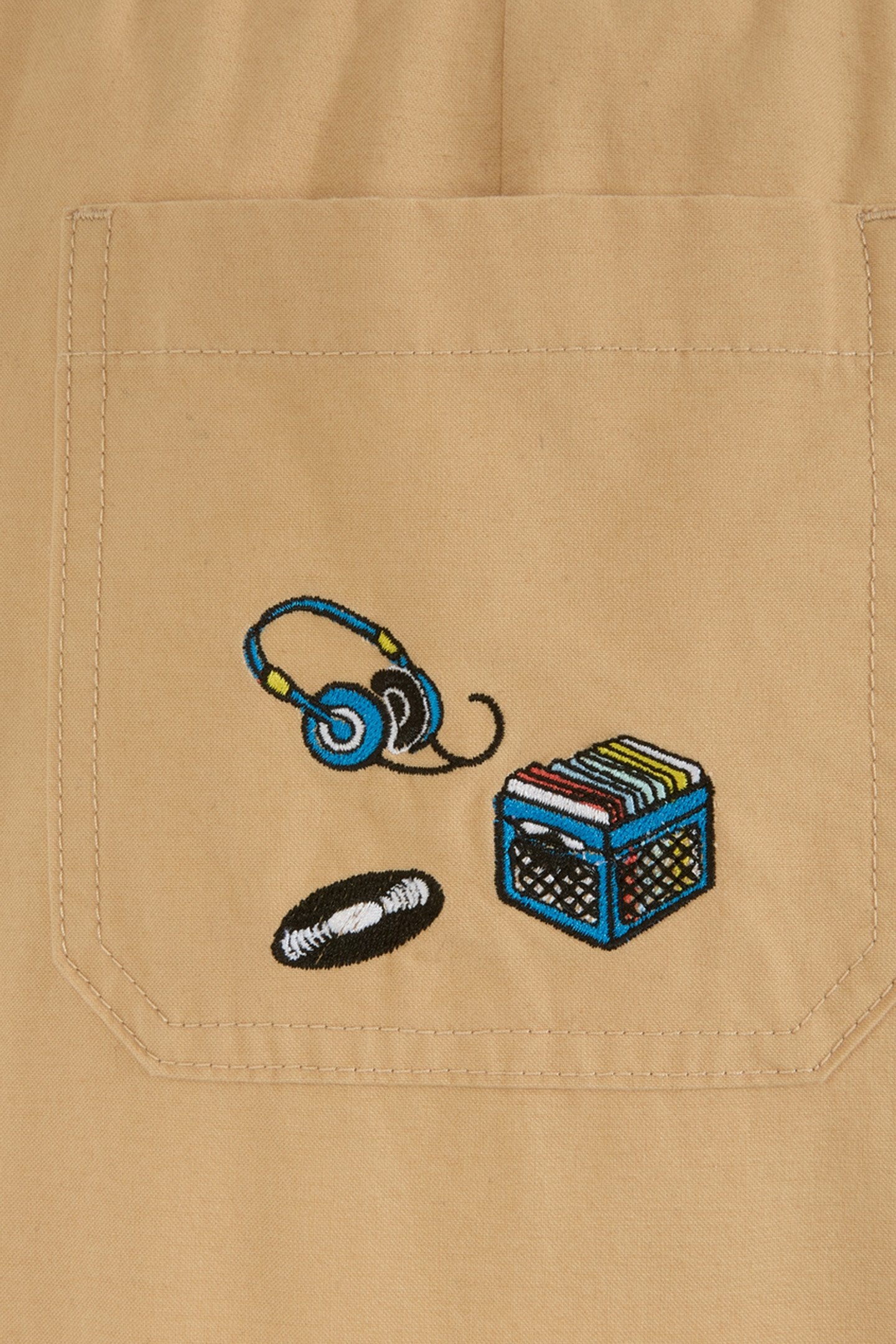 BOYS HALF PANAMA PANT LT PASTEL BROWN 3