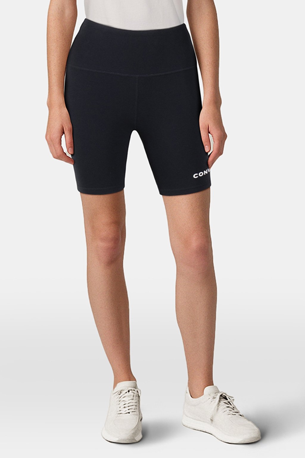WORDMARK BIKE SHORT CONVERSE BLACK 1
