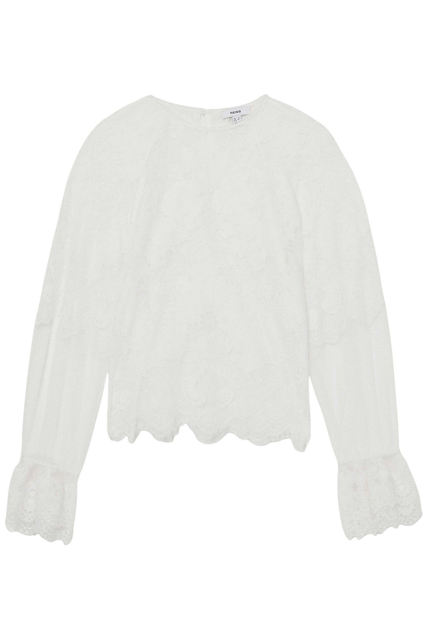EMILIA LACE BLOUSE IVORY 3
