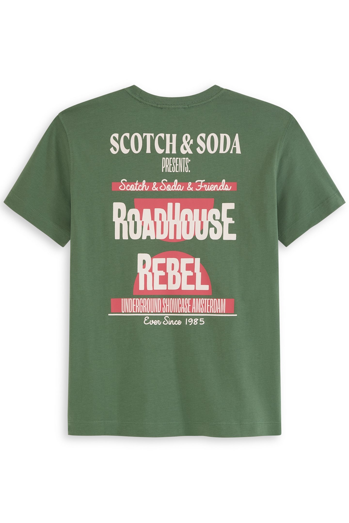 BOYS GRAPHIC TEE MEDIUM GREEN 2