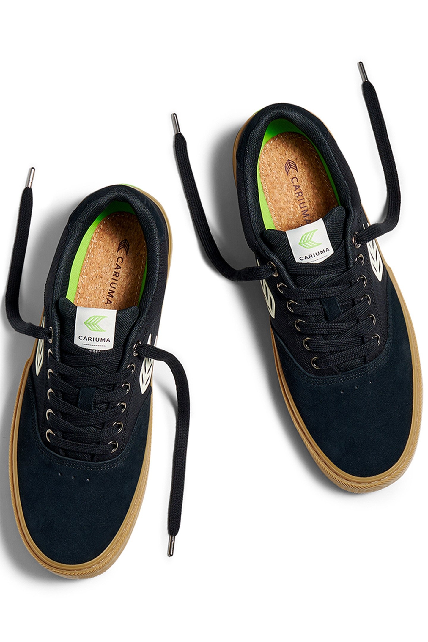 NAIOCA SUEDE AND CANVAS GUM BLACK 3