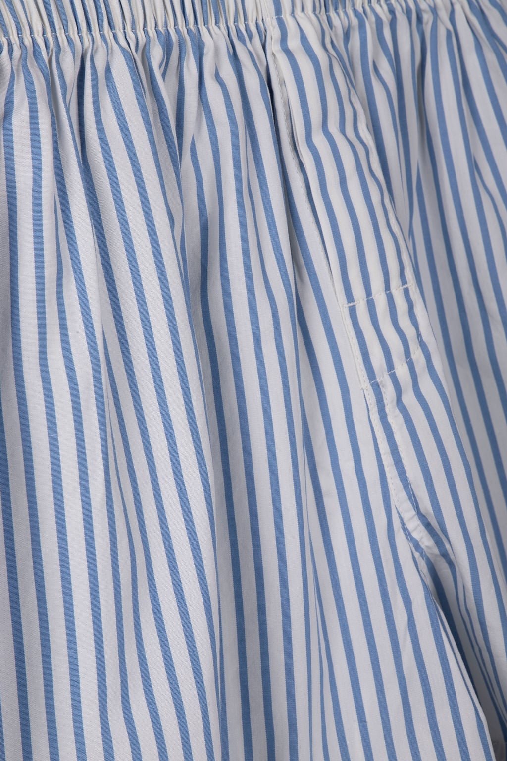 UNISEX POPLIN, PYJAMAS BOXERS PLACID BLUE STRIPES 6