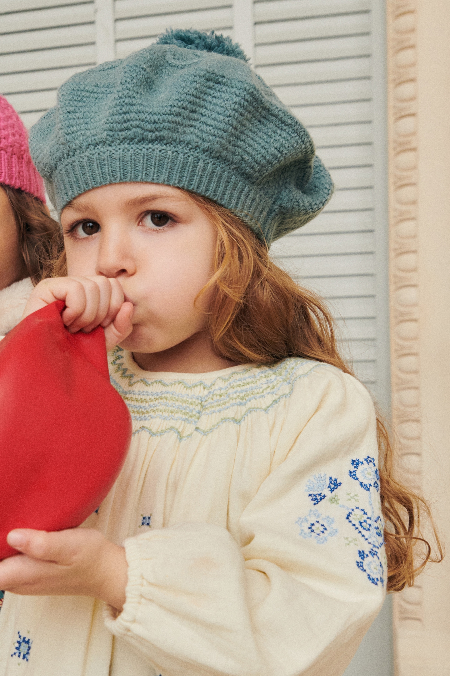 BEANIE OPHELIA STONE BLUE 1