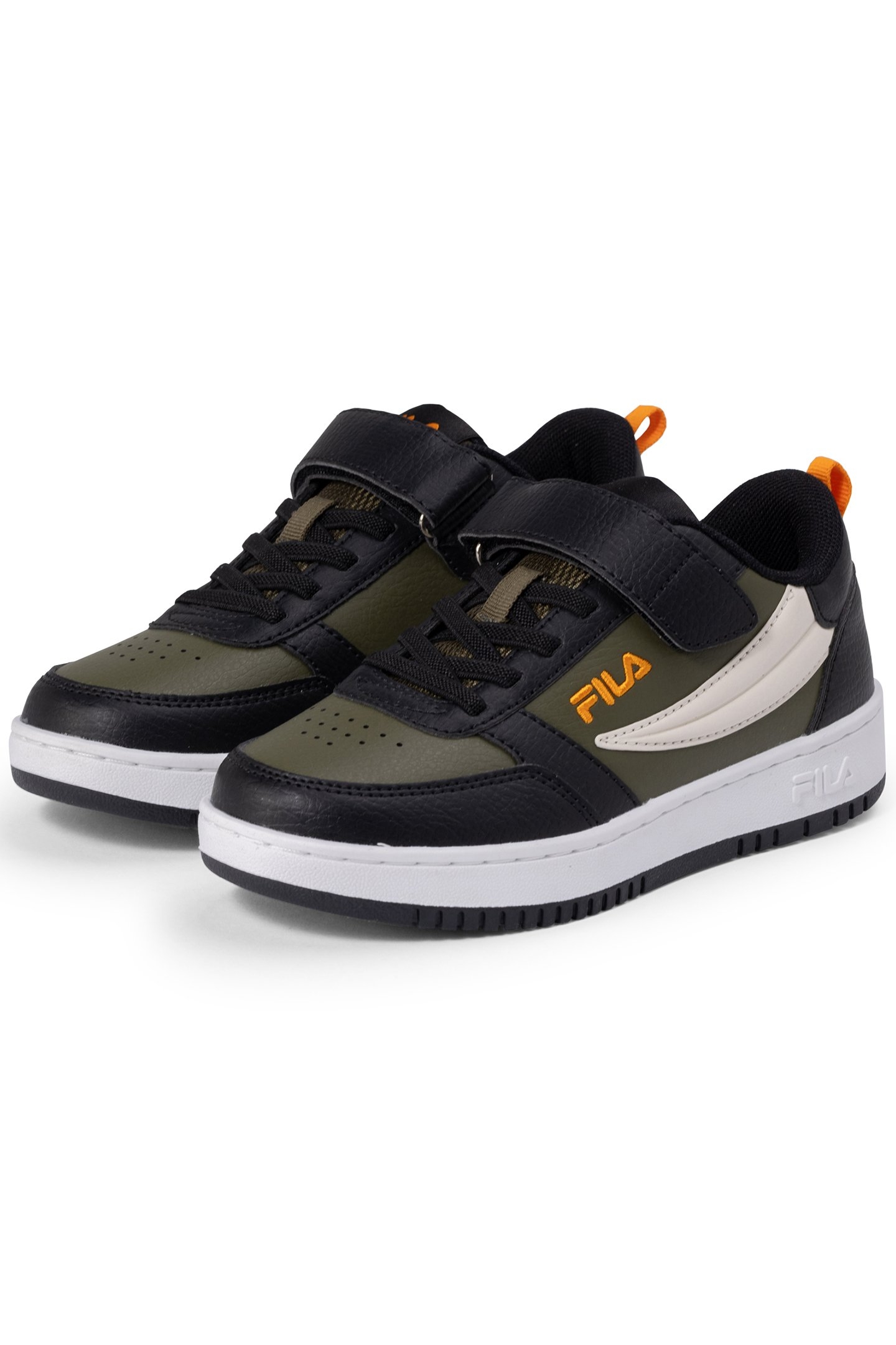 FILA REGA NF VELCRO KIDS UNISEX OLIVE NIGHT-BLACK 2
