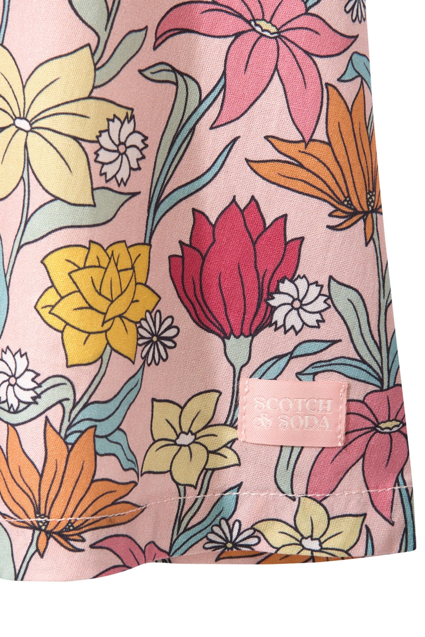 BIG GIRLS S&S 2 PC DRESS & ACCESSORY SET LT PASTEL PINK 5