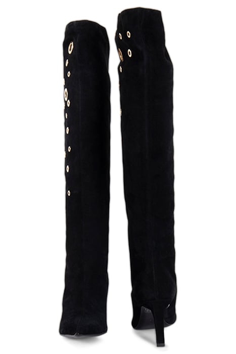 LEHAR STIVALE SUEDE+DECORO OCC BLACK 2