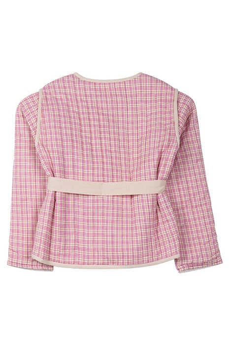 JACKET TELIANI FUCHSIA TARTAN JOY 2