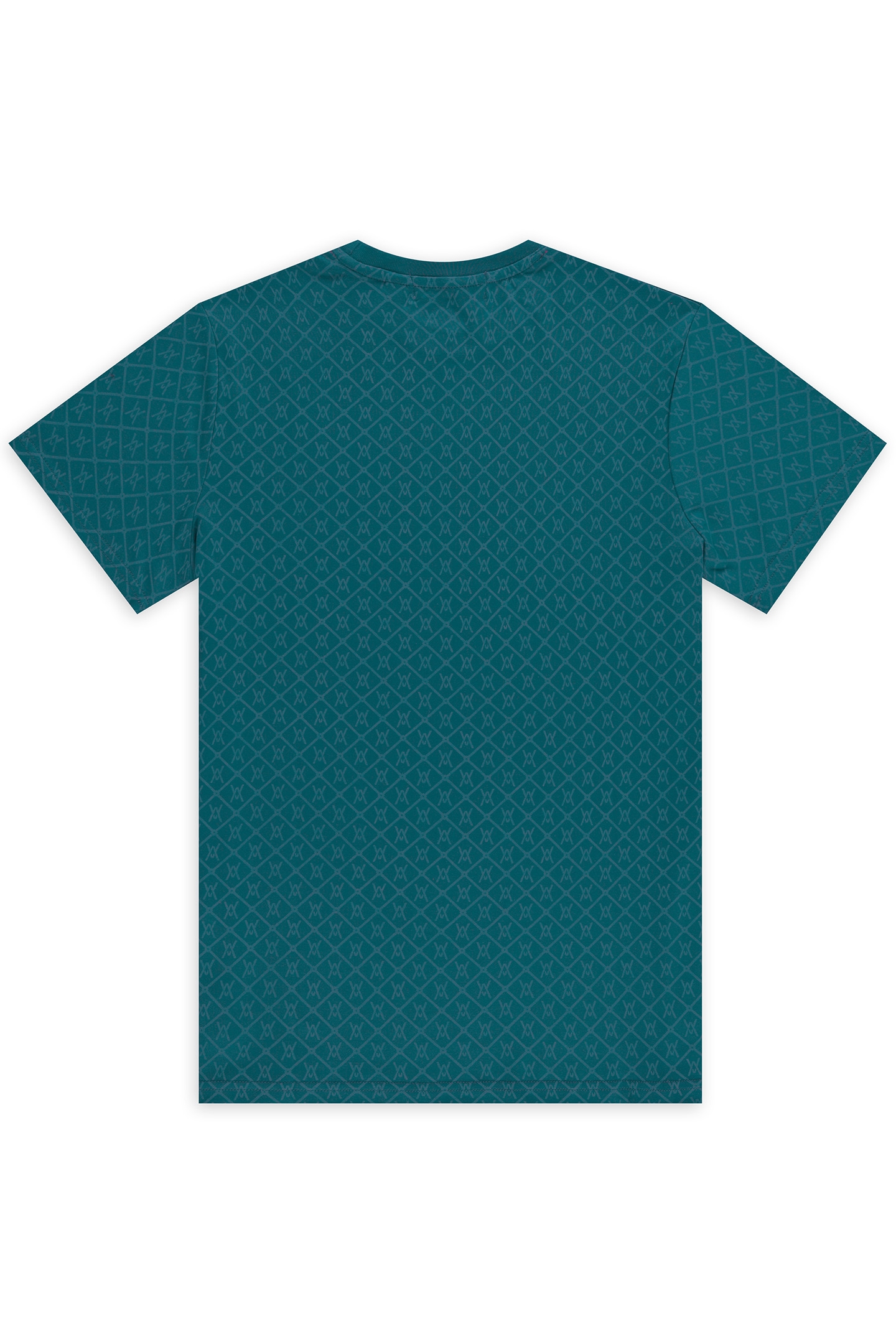 UNISEX ALL OVER BACK TEE BLUE 2