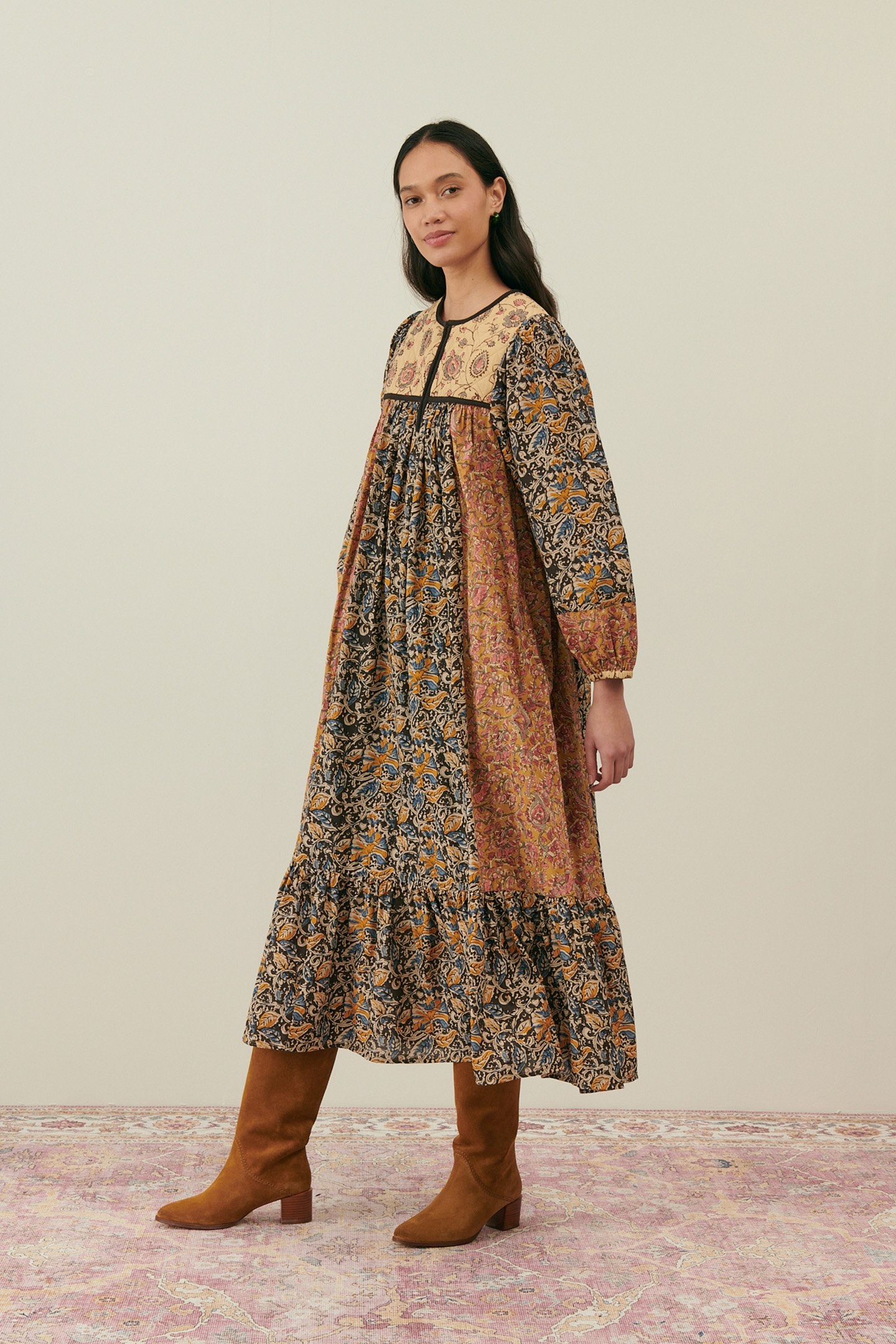 DRESS GYPSIA HONEY-CHARCOAL POEM 4